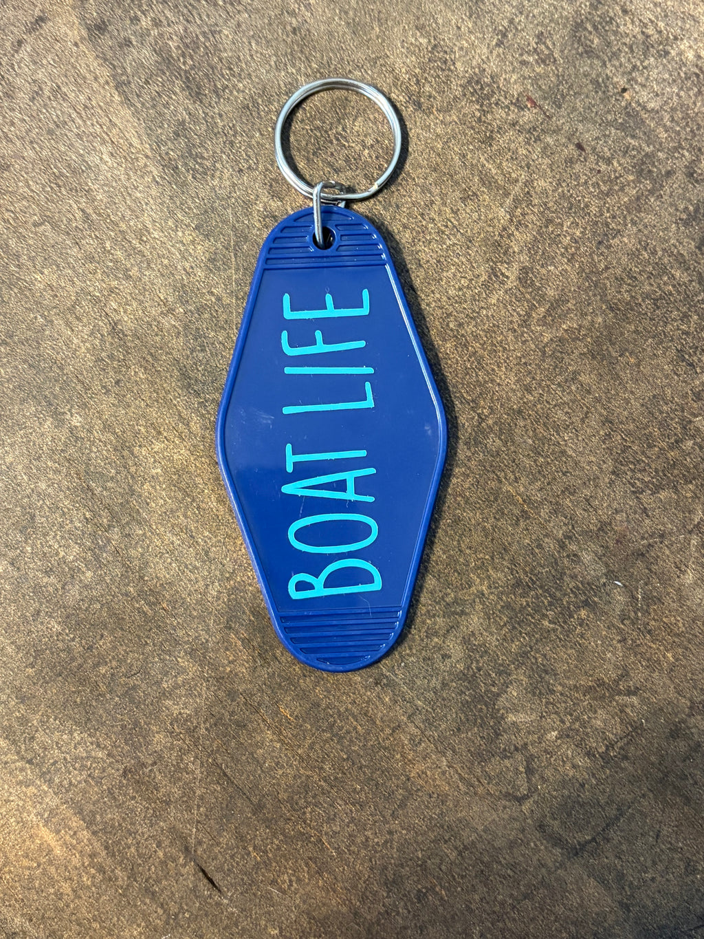 Boat Life Motel Keychain