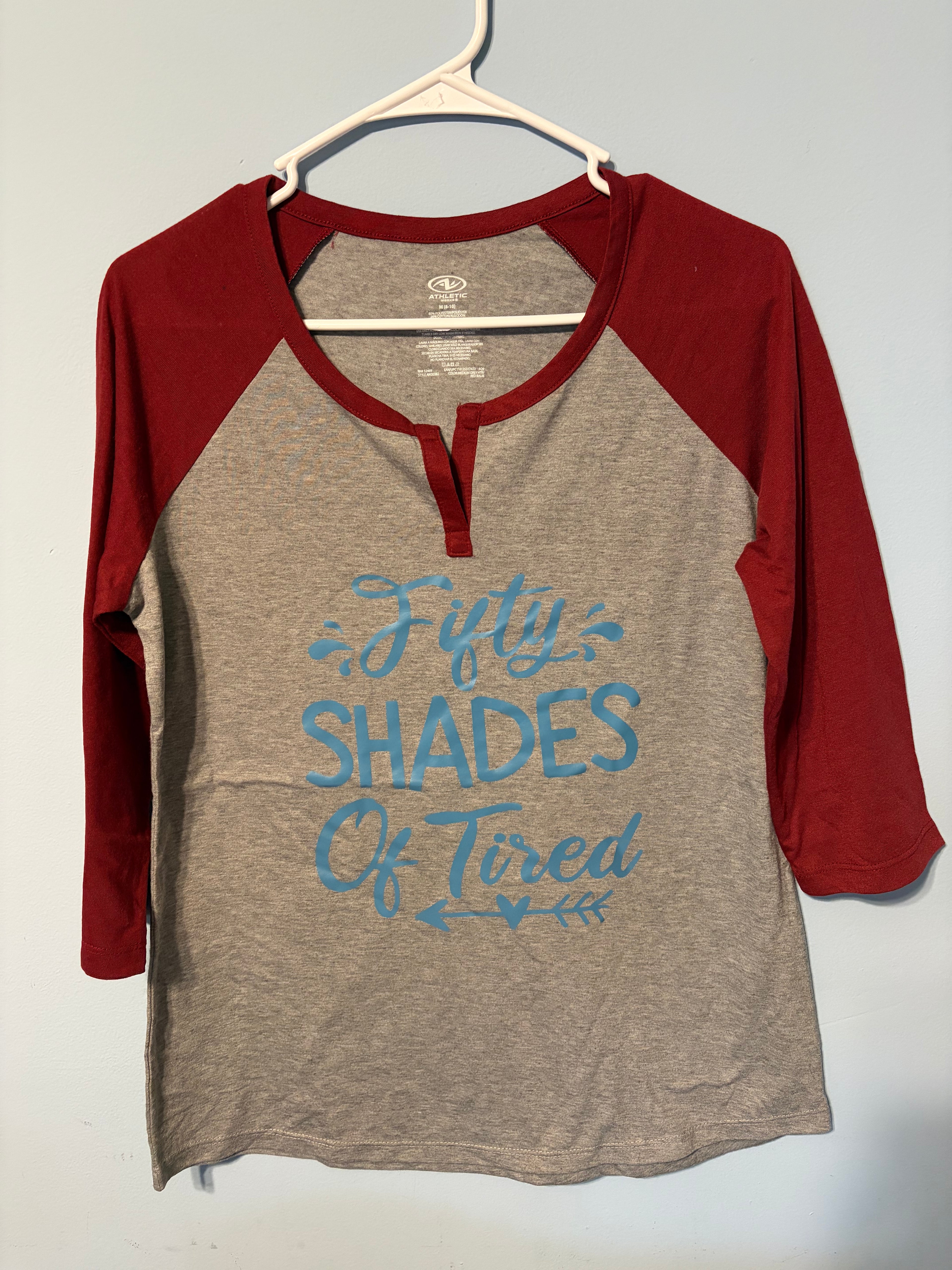 Fifty Shades 3/4 Length Sleeve