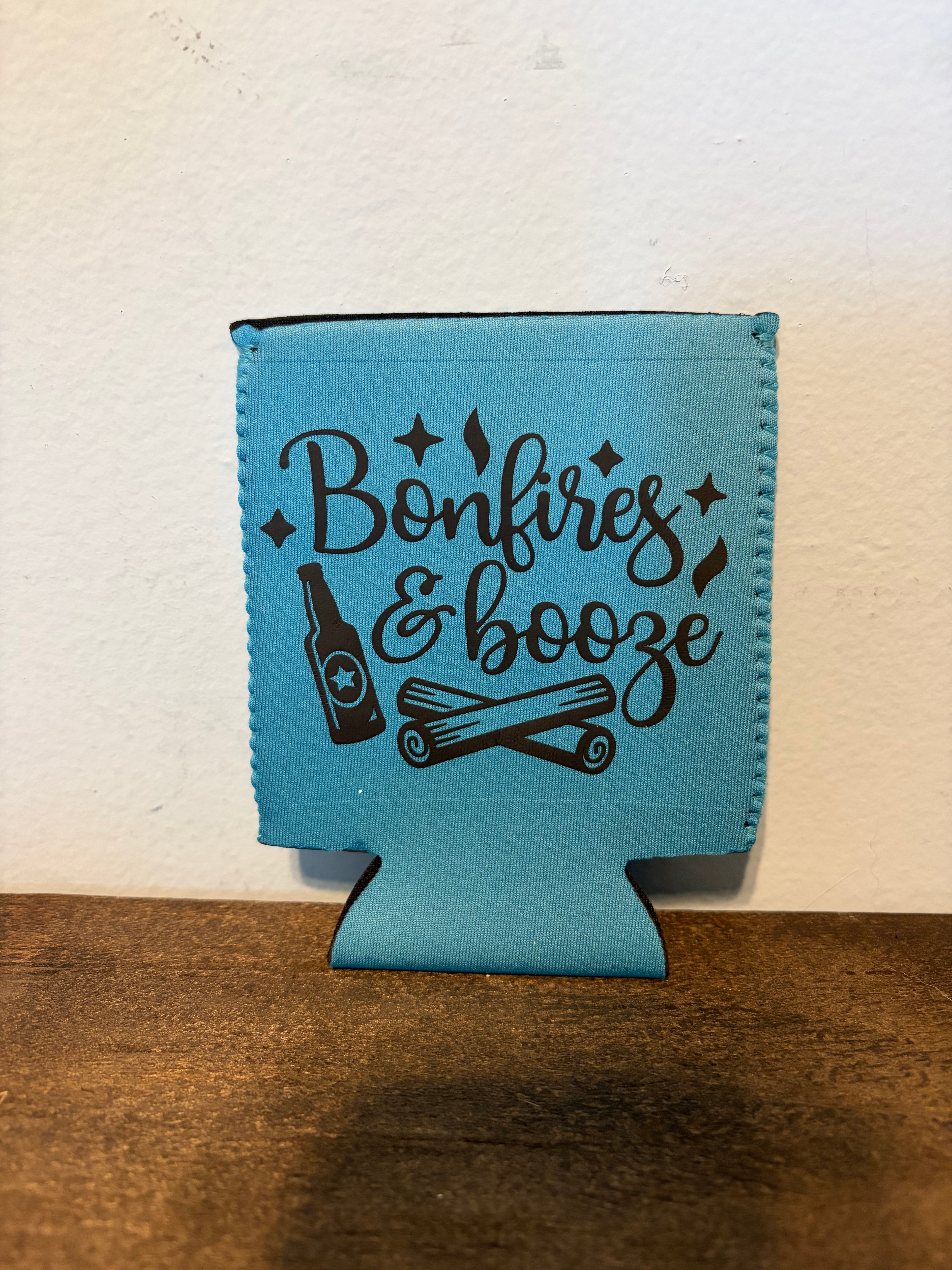 Bonfires & Booze Koozie