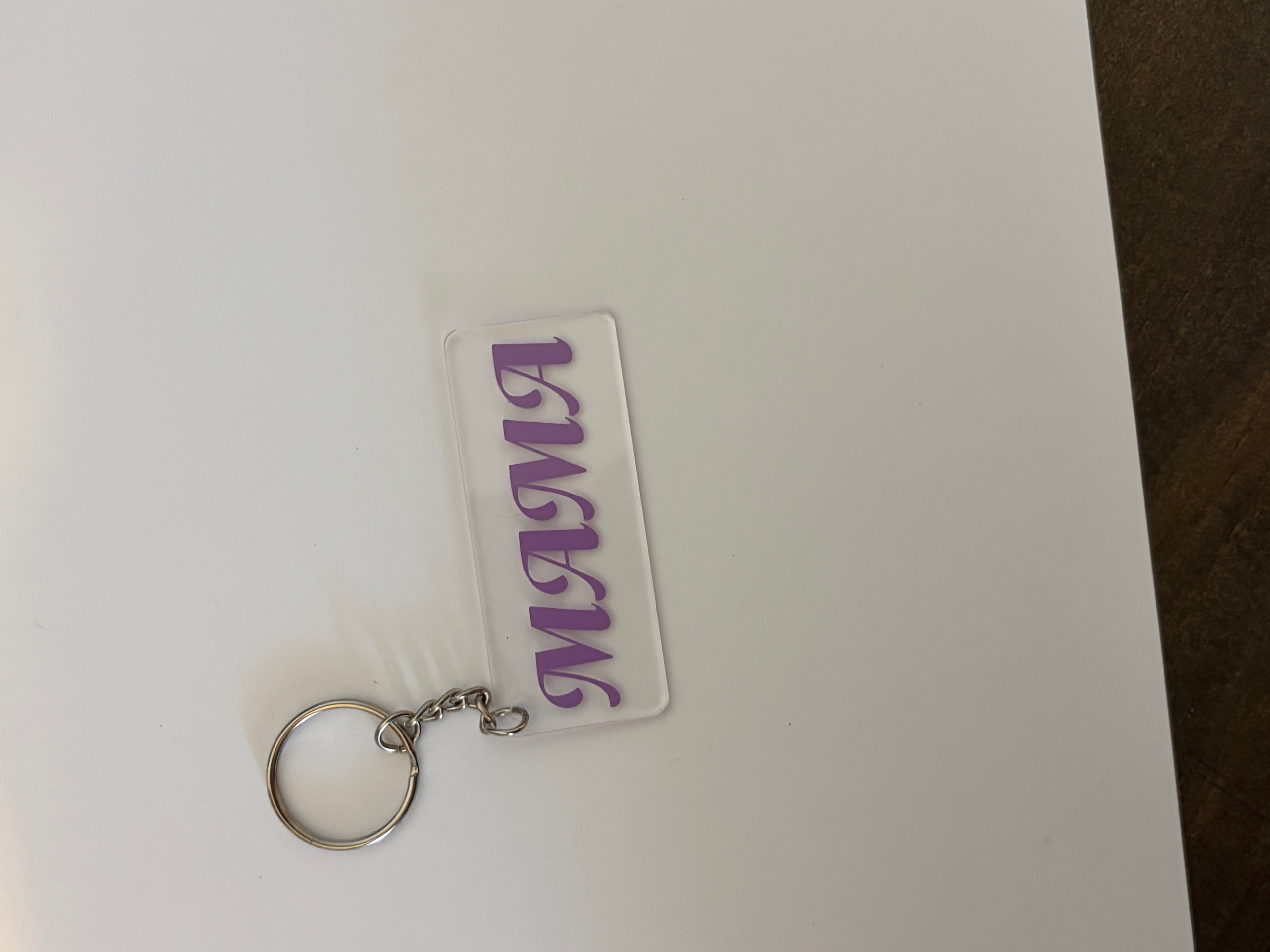 Mom, Mama, Fur Mama Keychain