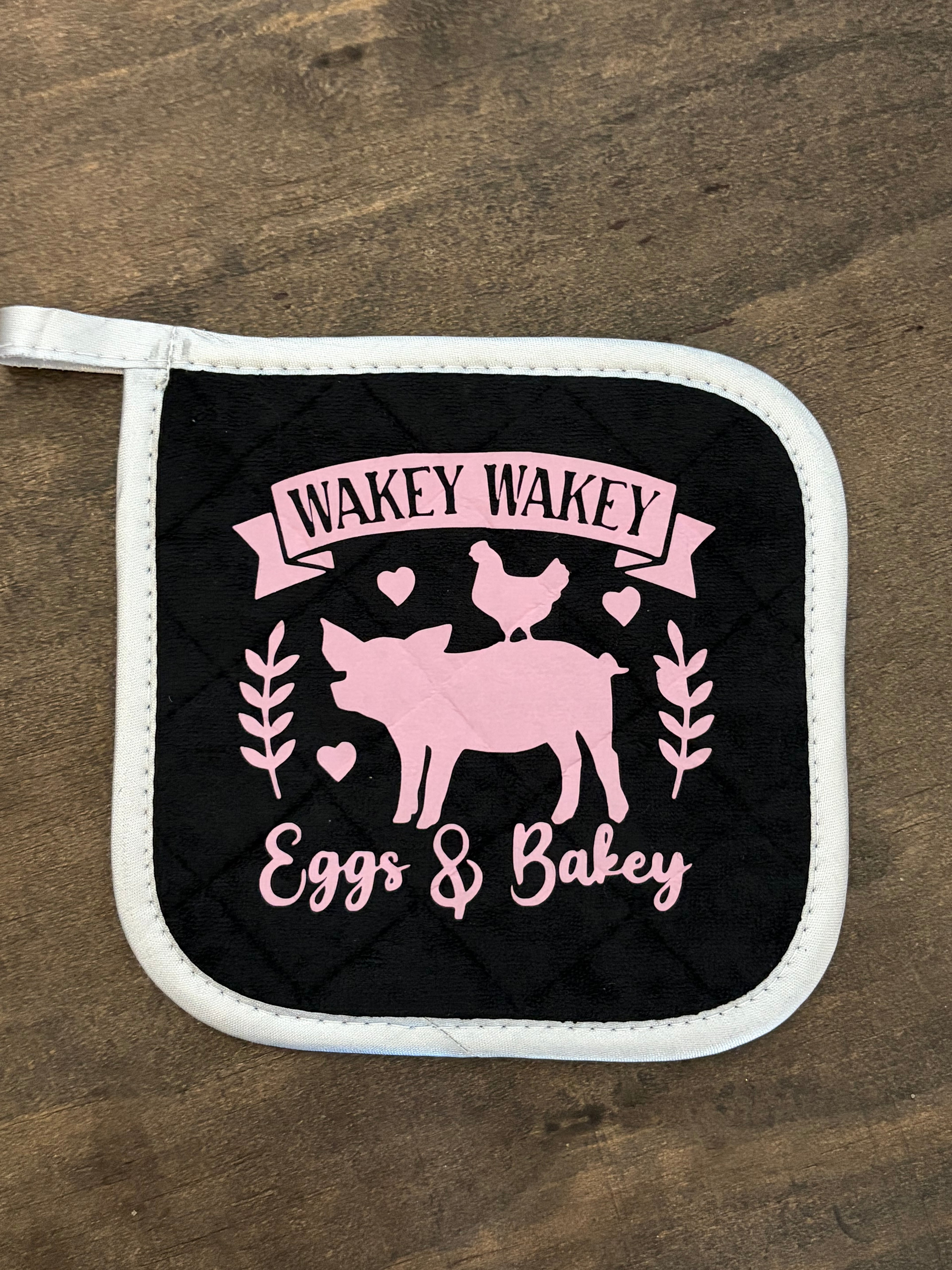 Wakey Wakey Pot Holder
