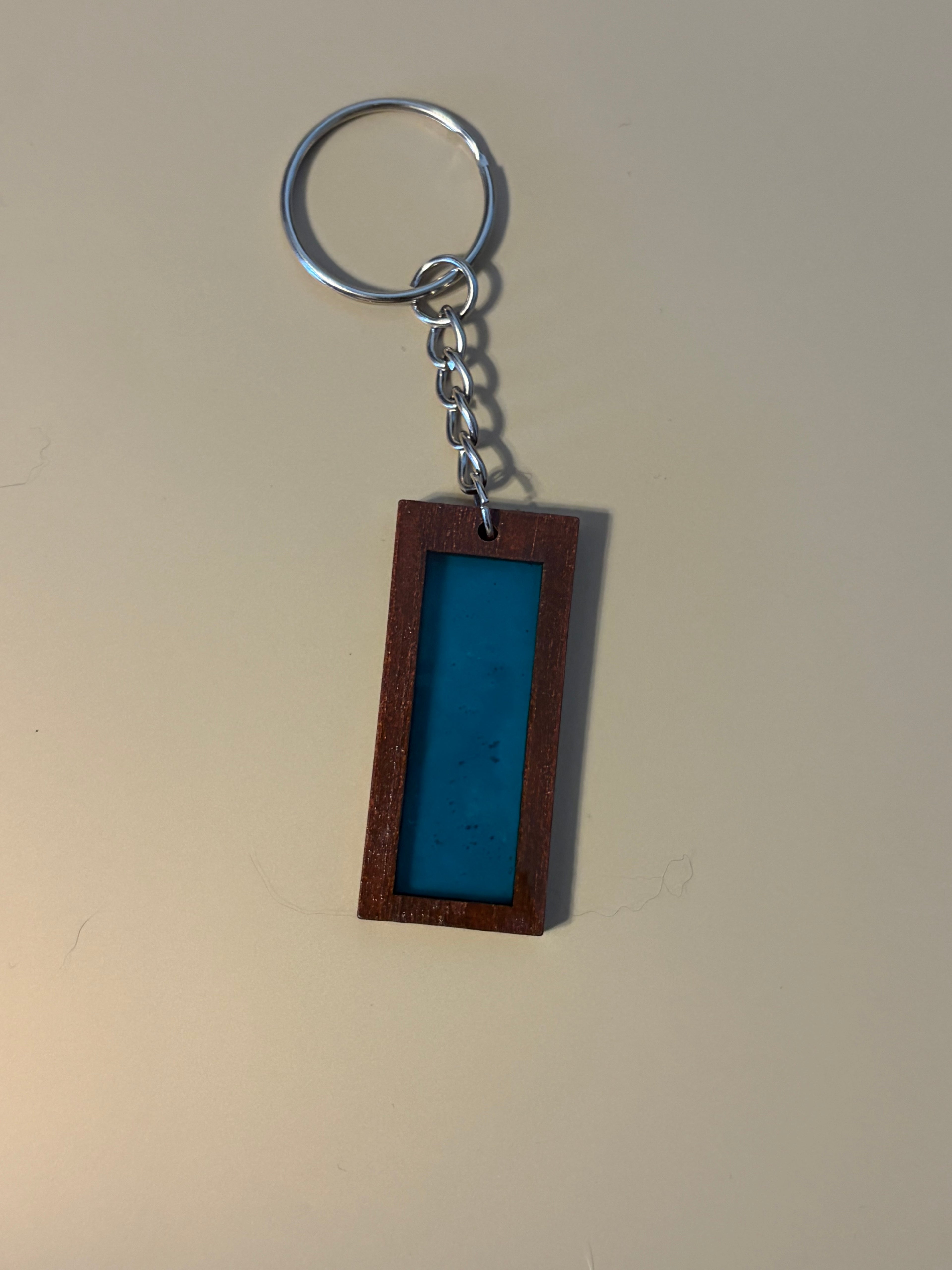 Resin&Wood Keychain