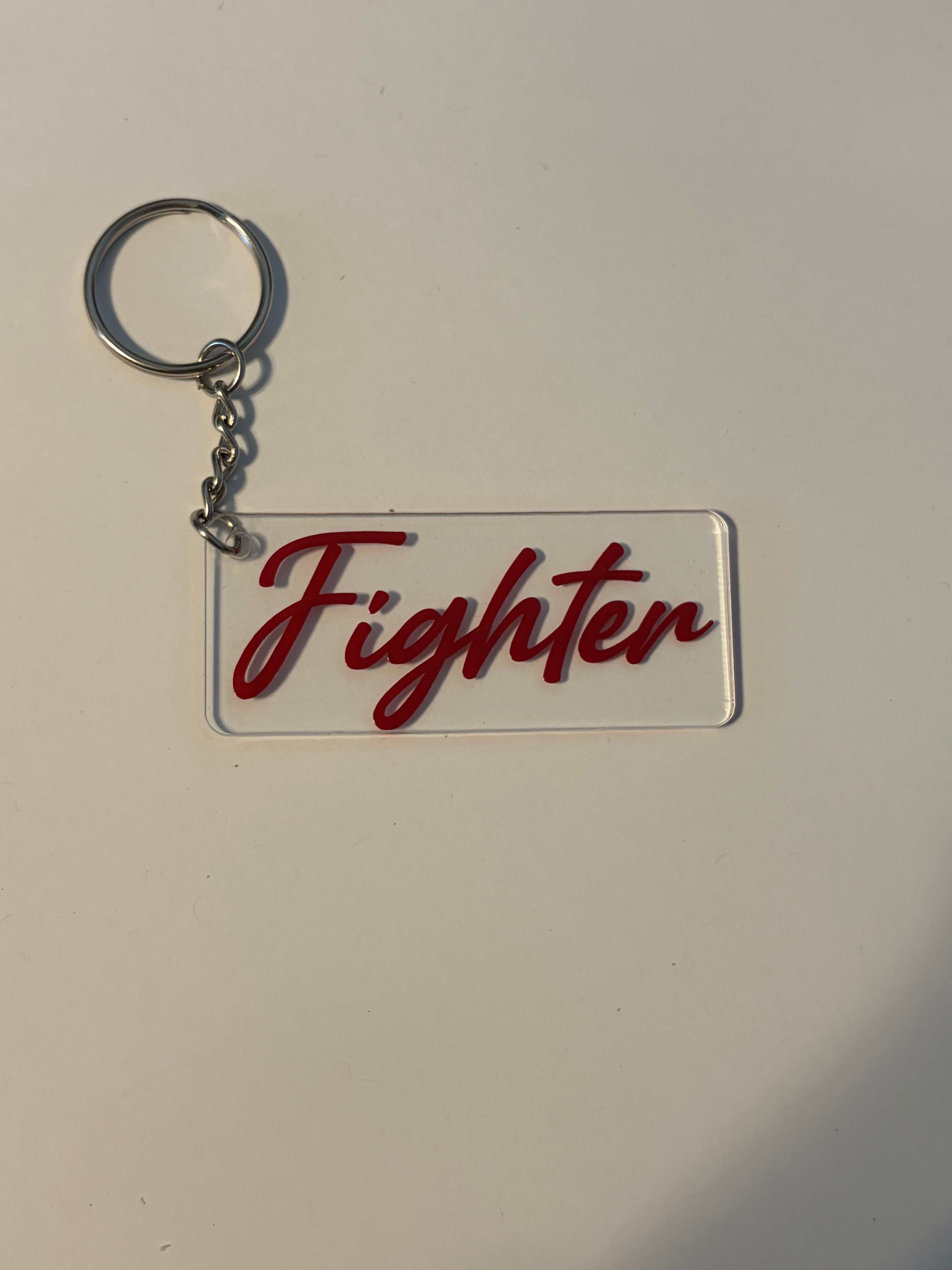 Fighter Keychain