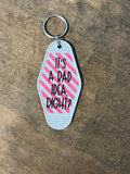 Bad Idea Motel Keychain