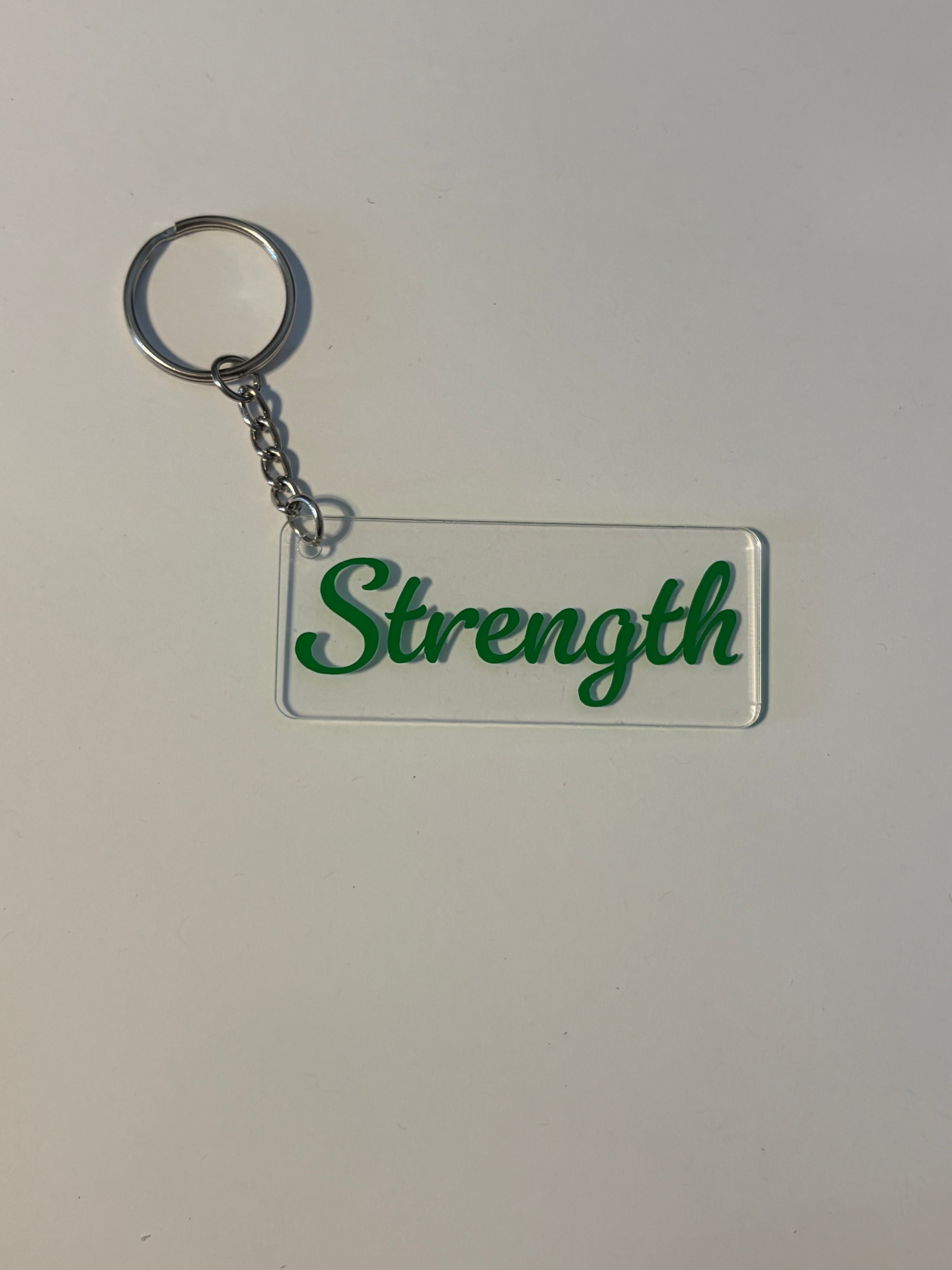 Strength Keychain