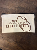Little Bitty zipper pouch