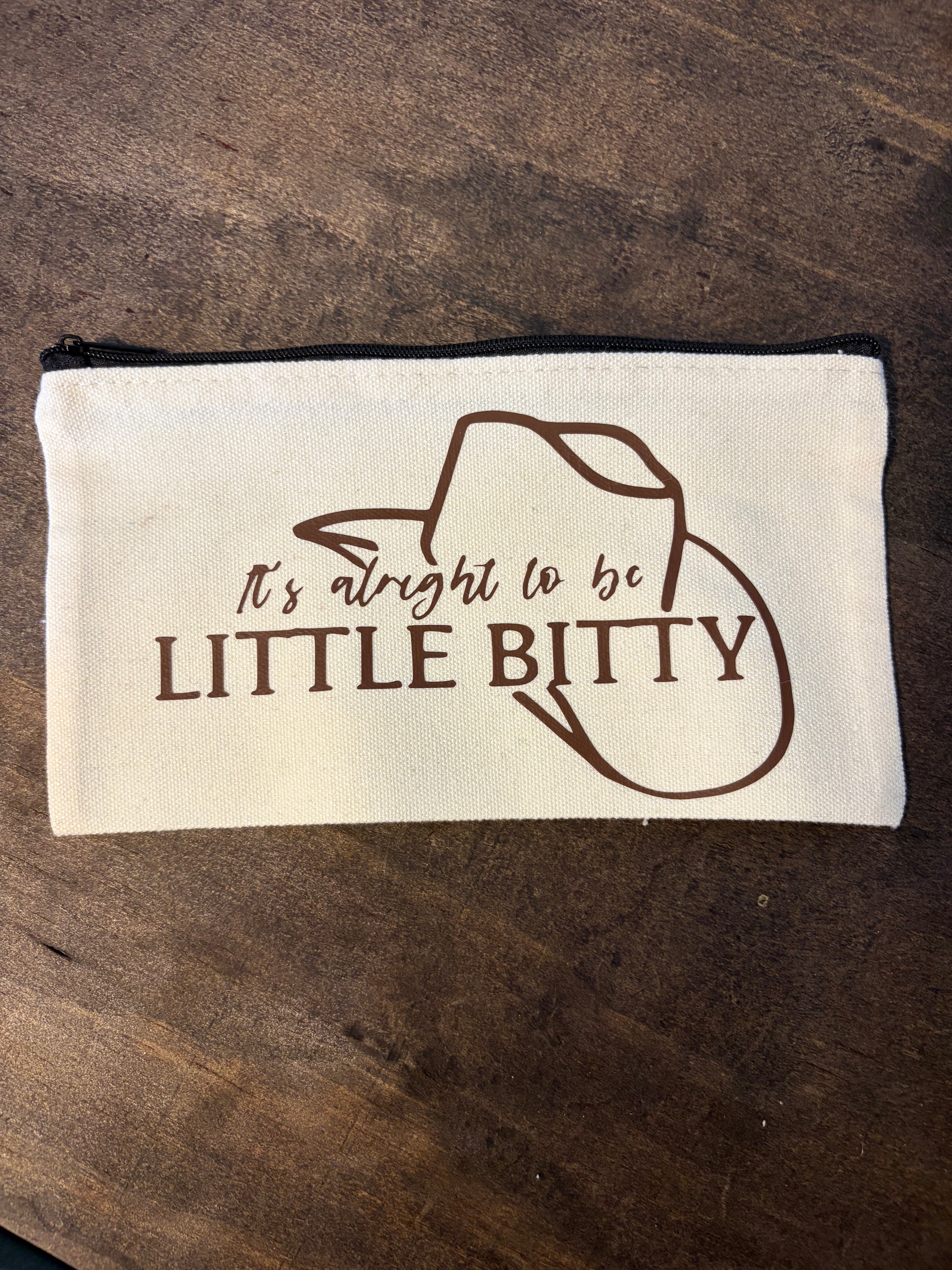 Little Bitty zipper pouch