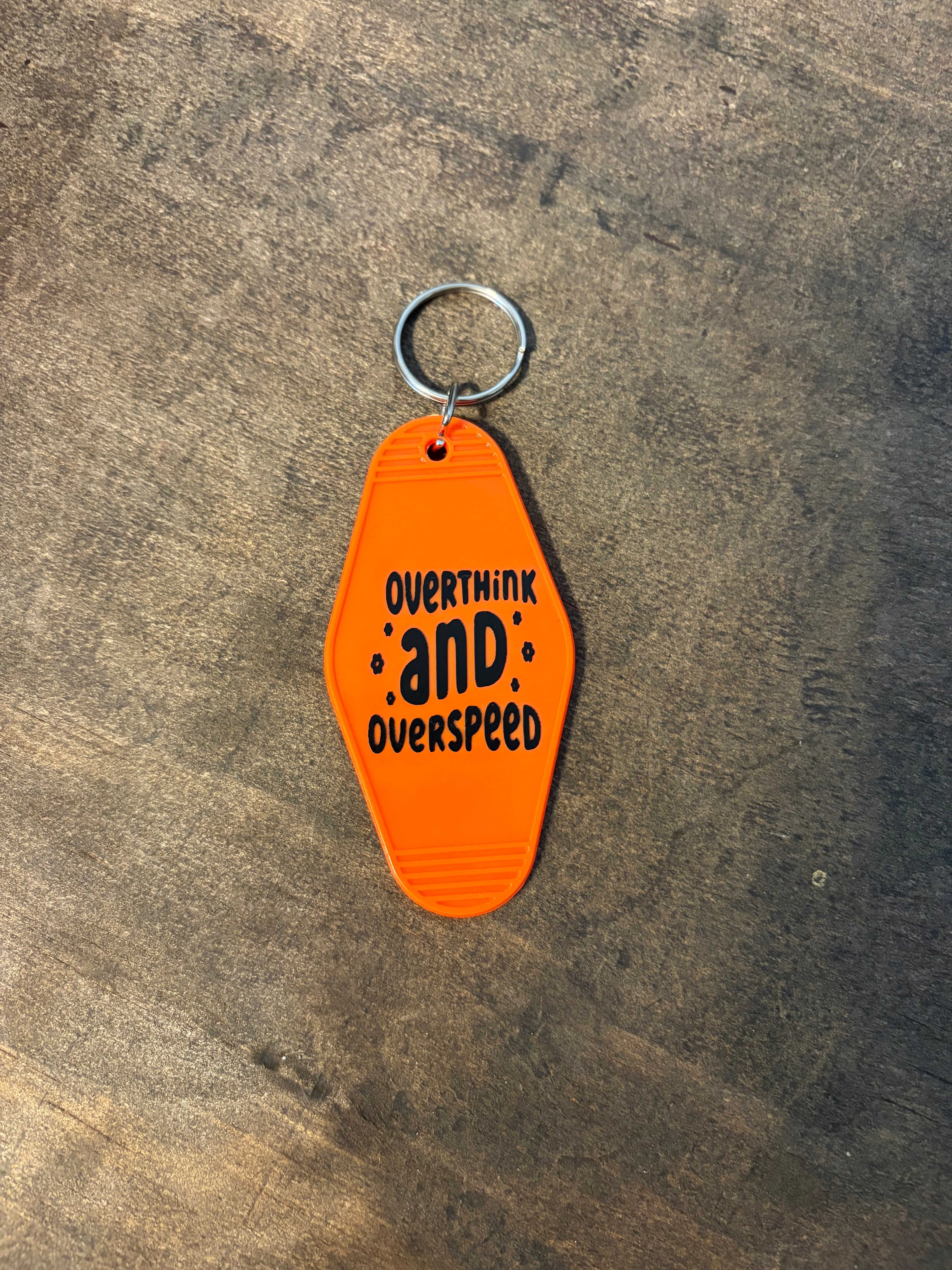 Overspeed Motel Keychain