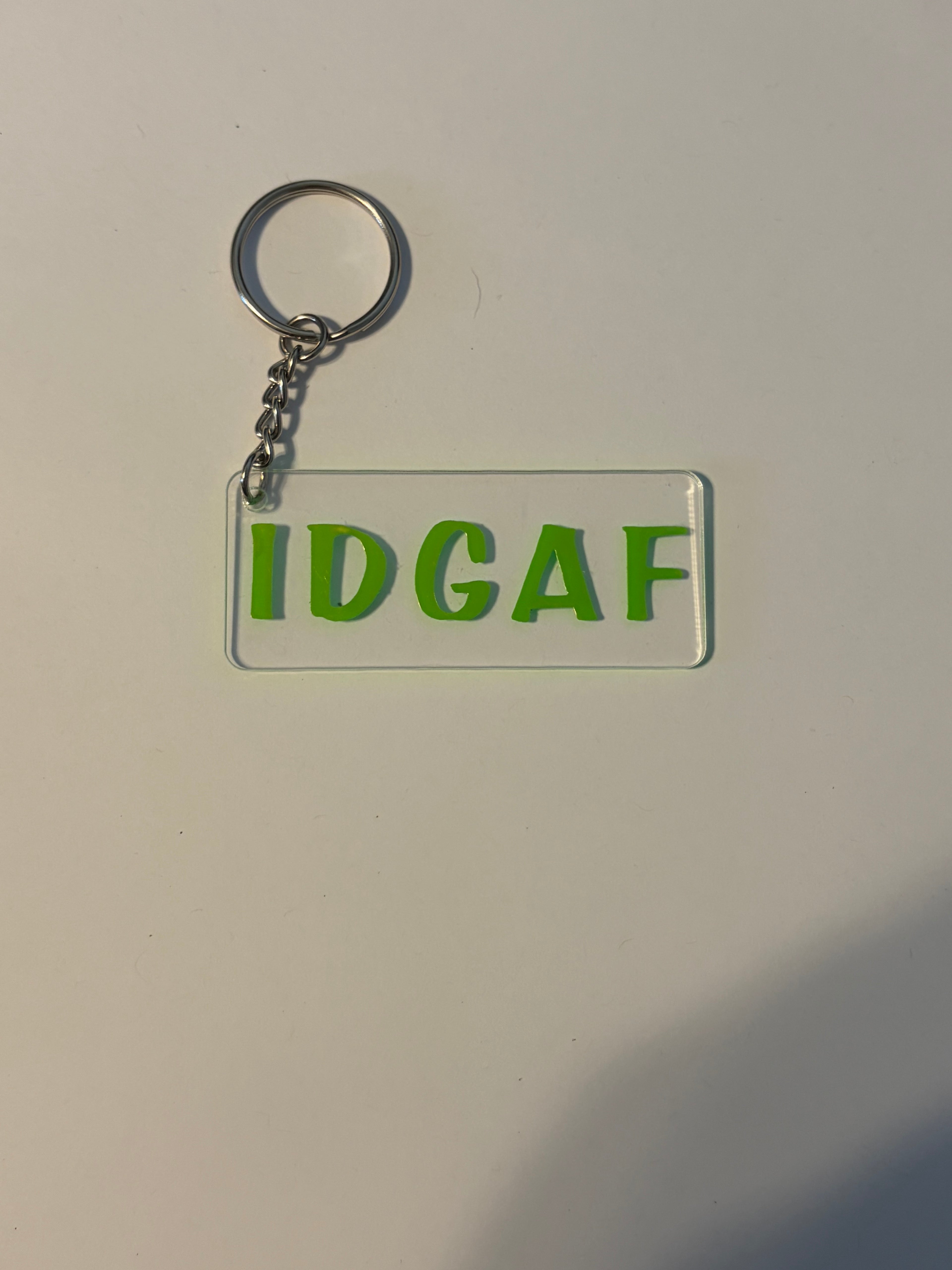 IDGAF Keychain