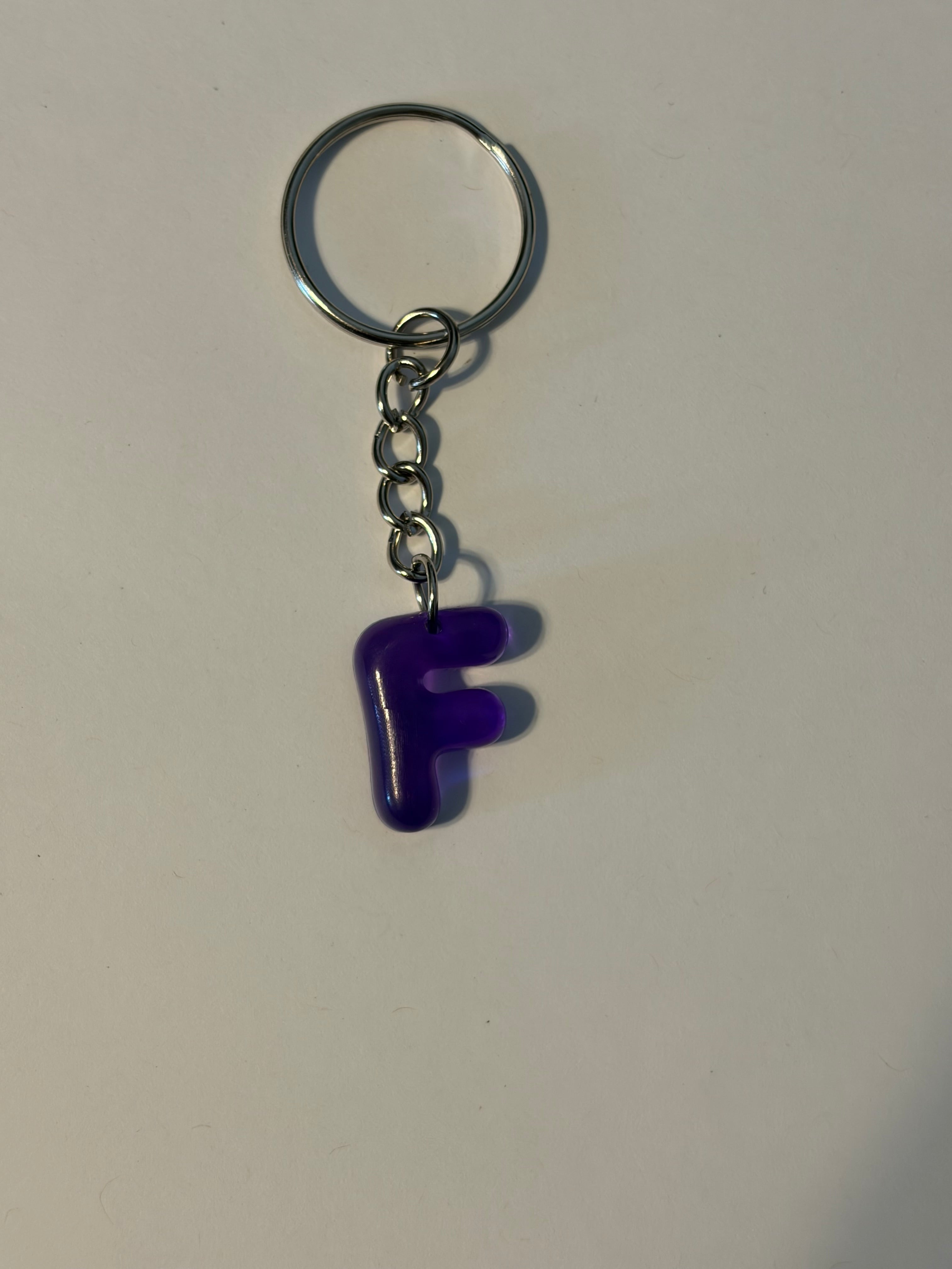 Letter Keychain