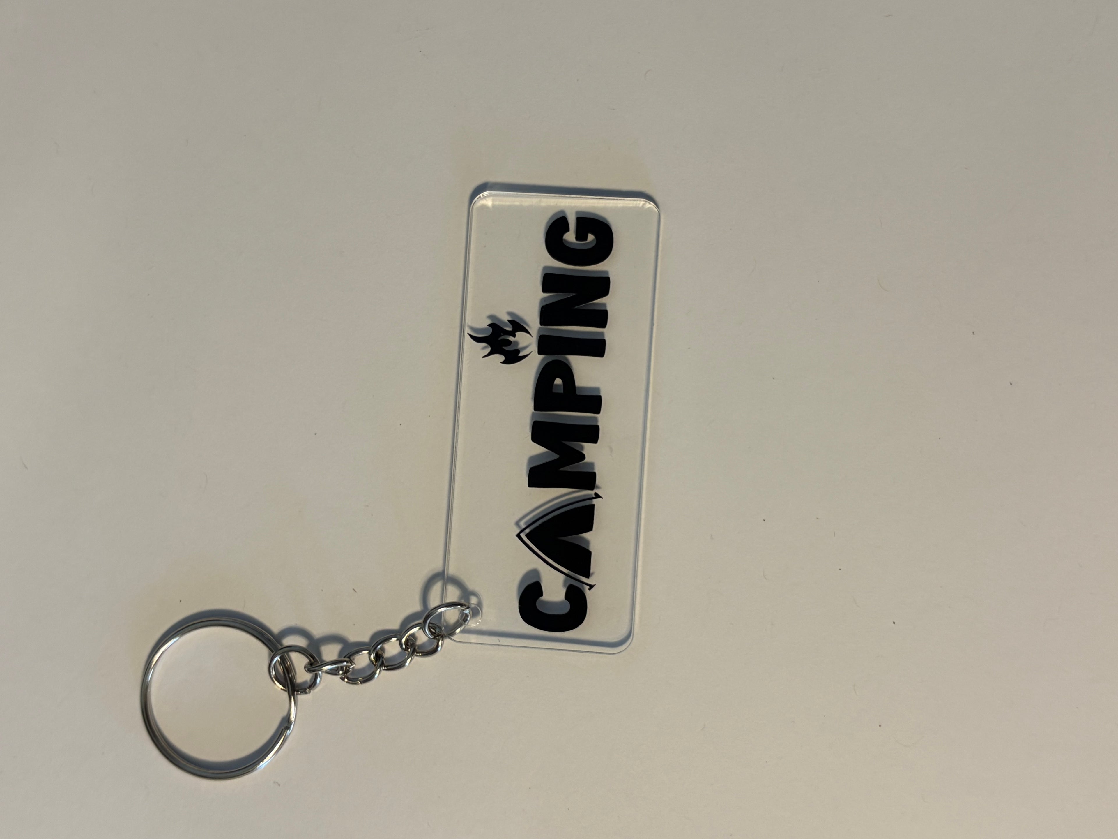 Camping Keychain