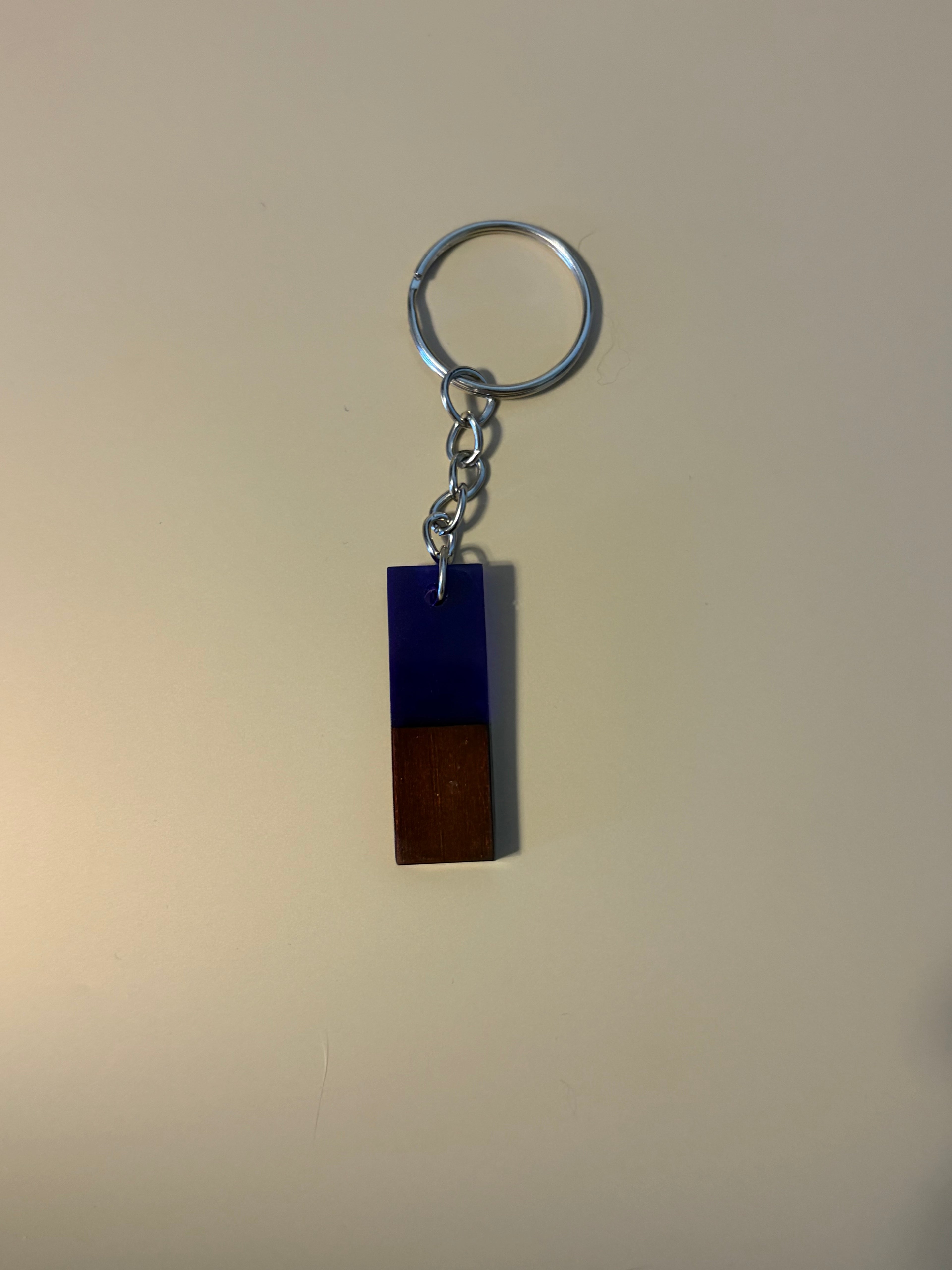 Resin&Wood Keychain