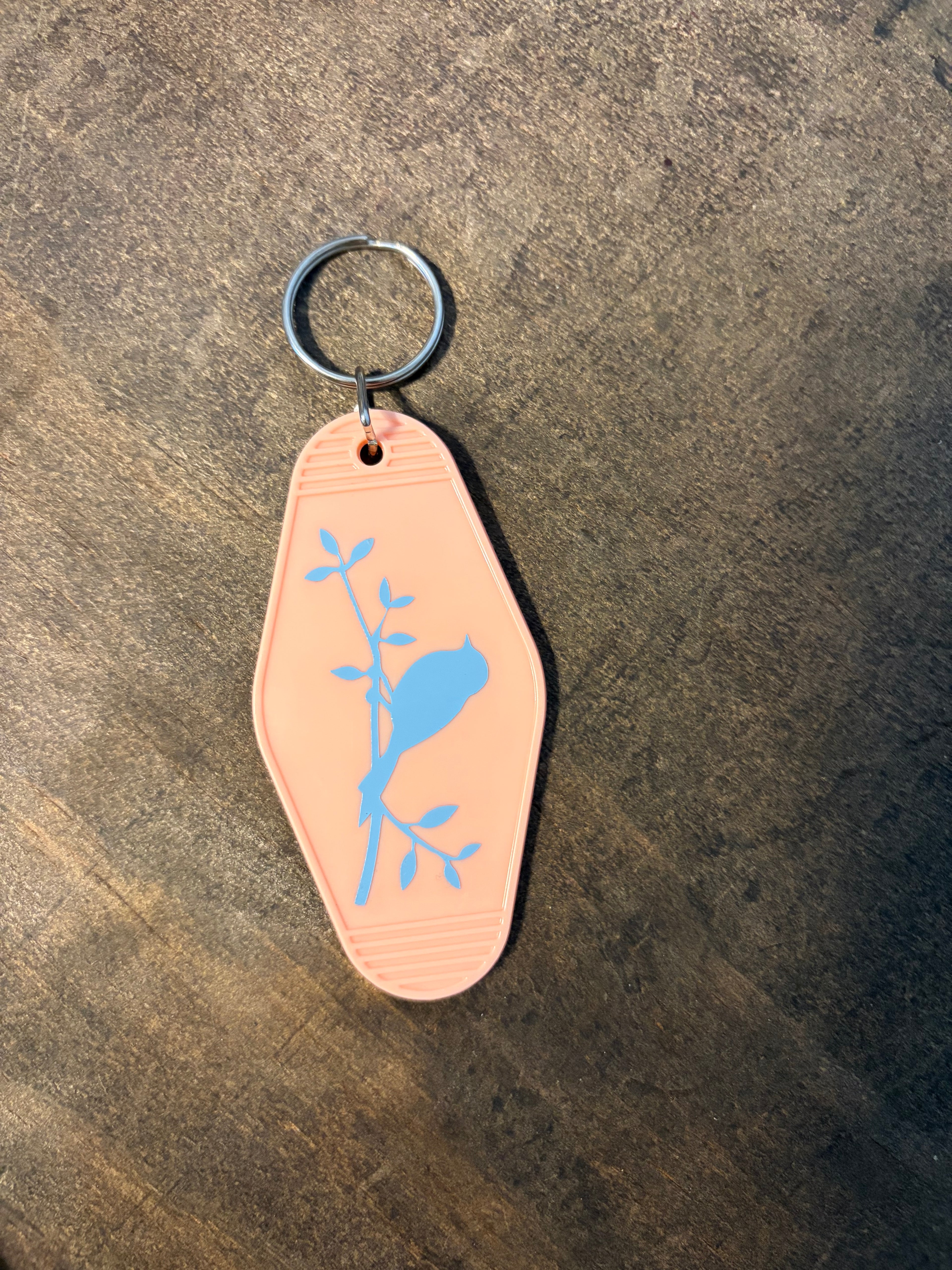 Bird Motel Keychain