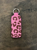 Cheetah Print Chapstick Holder