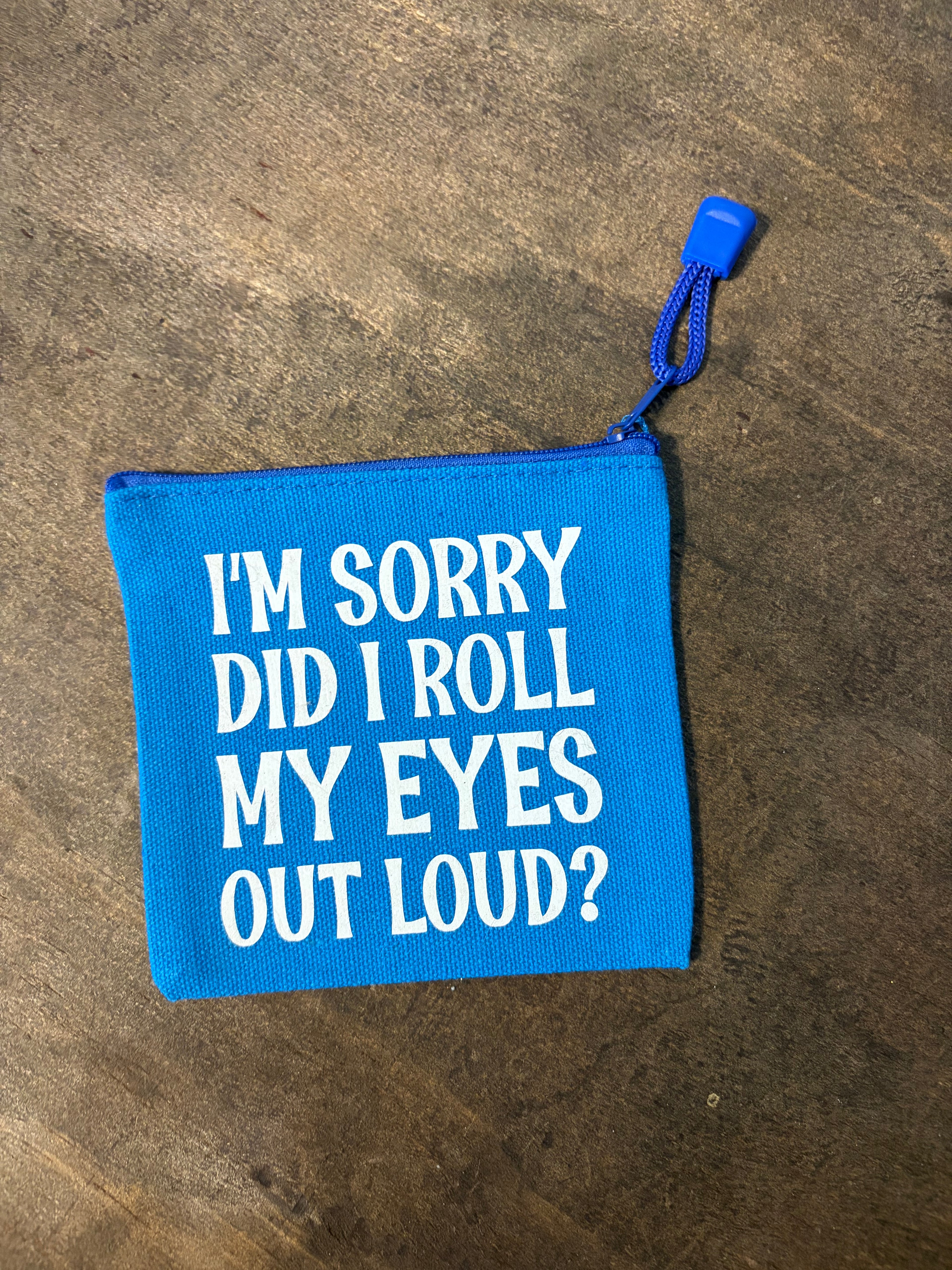 Roll My Eyes Coin Bag