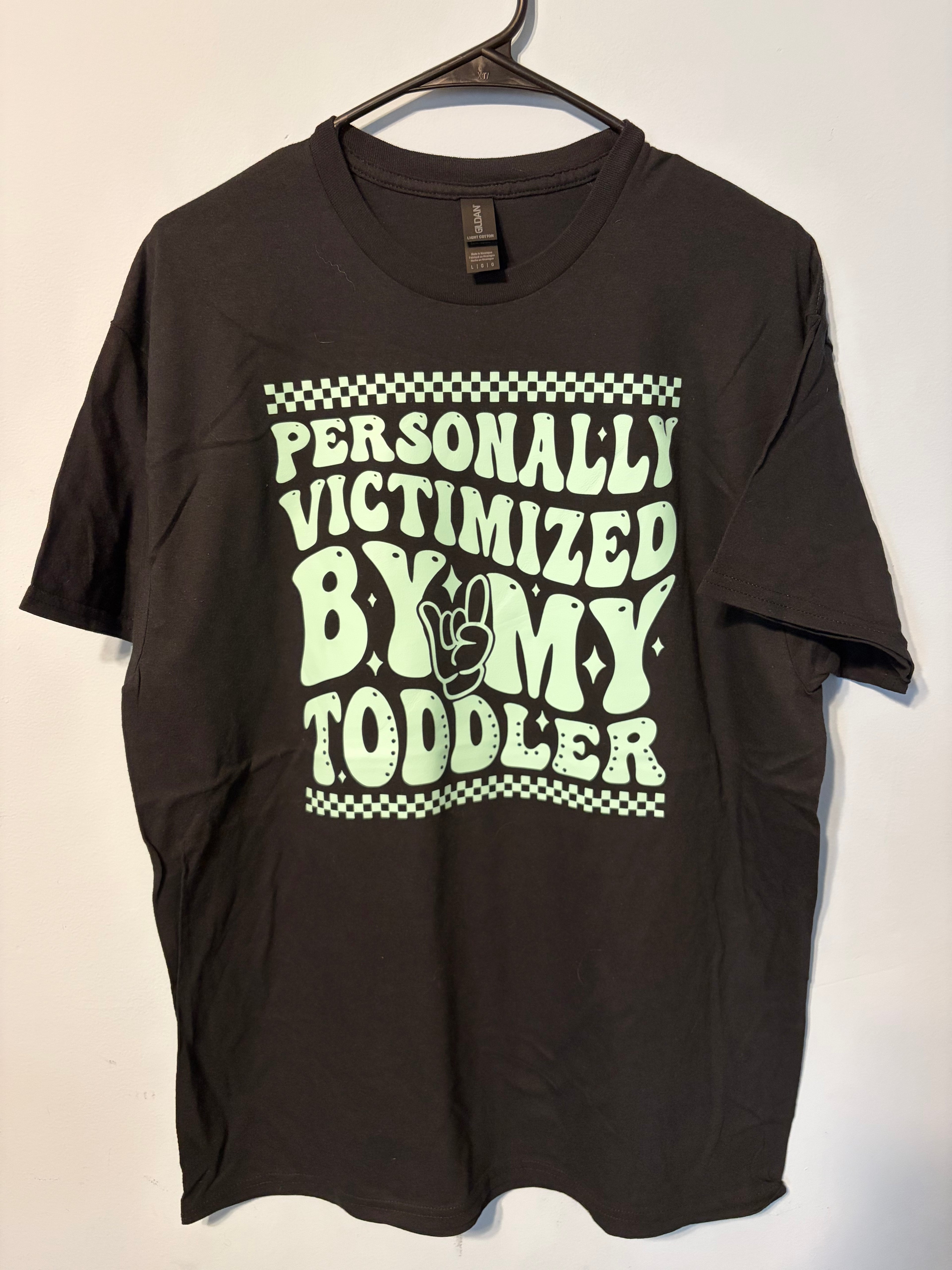 Victimized By My Toddler T-Shirt