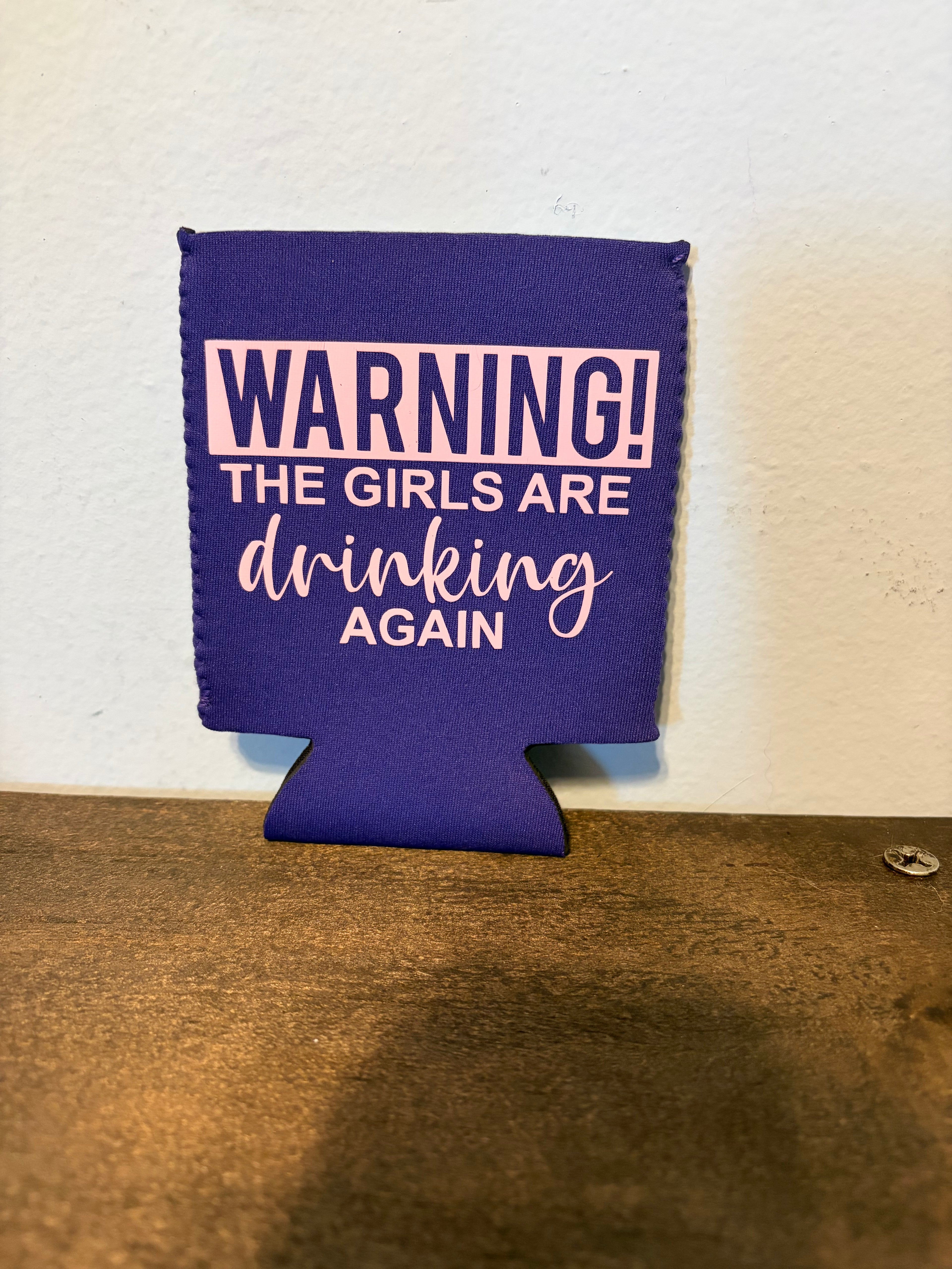 WARNING Koozie