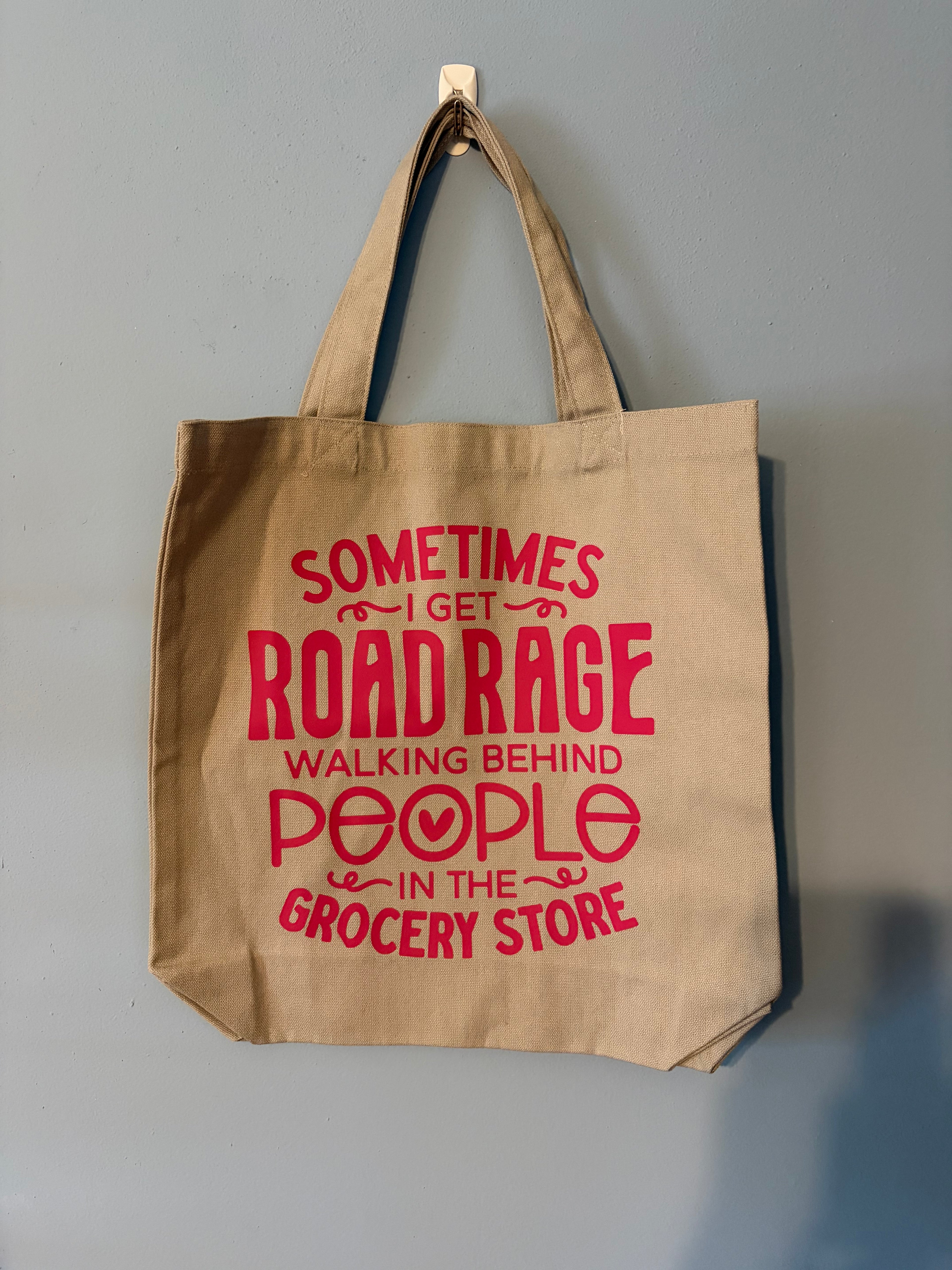 Road Rage Tote Bag