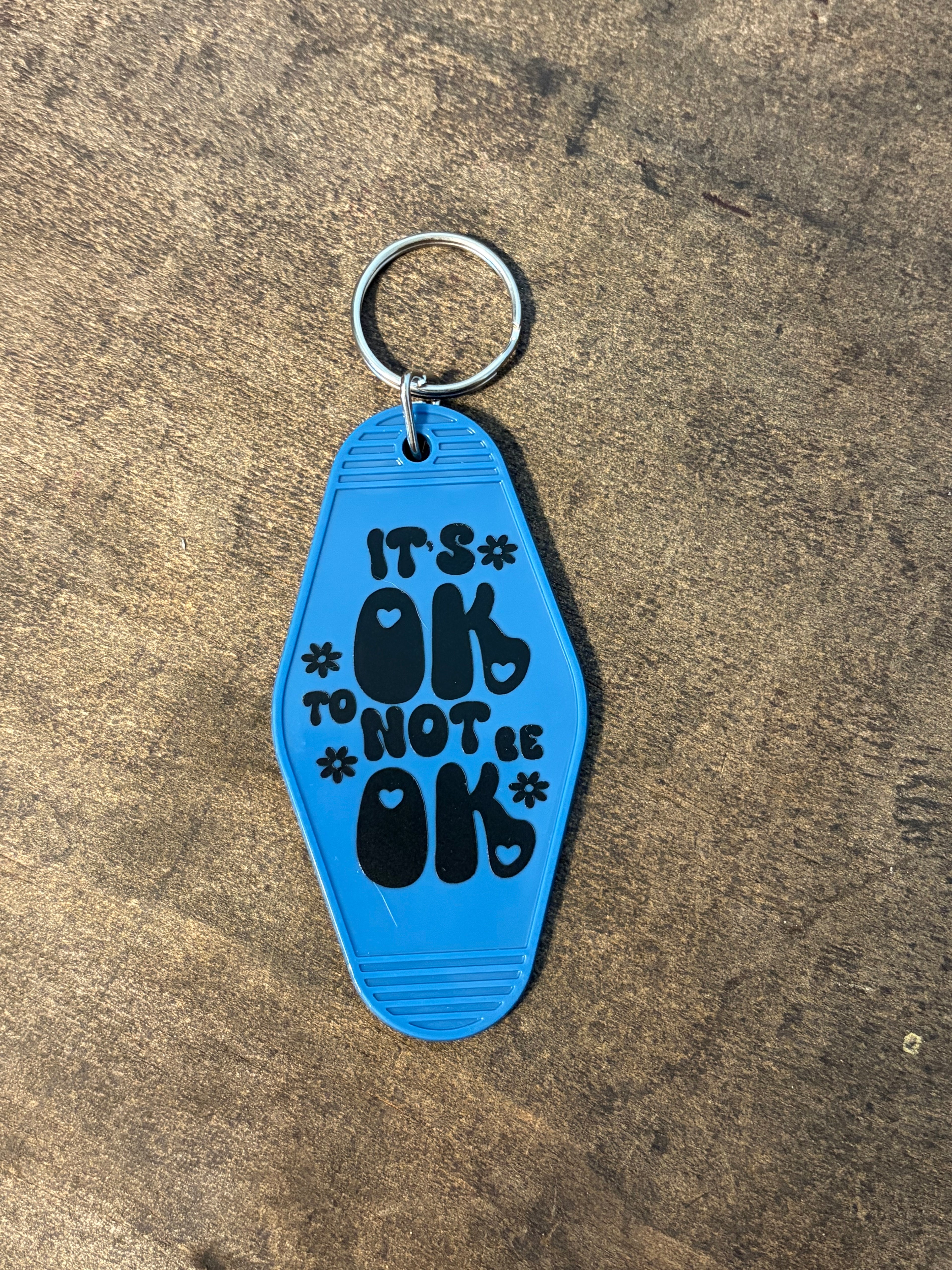 It's Ok Motel Keychain
