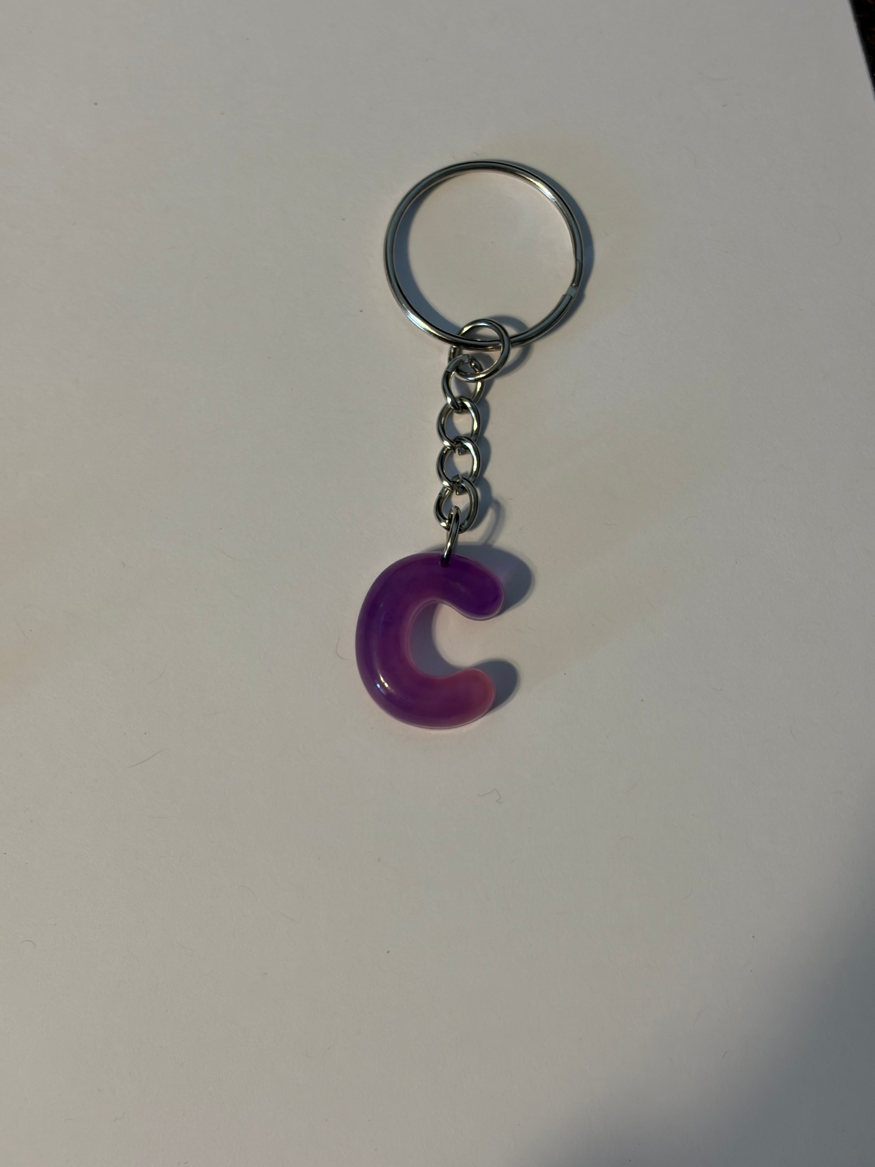 Letter Keychain