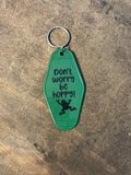 Be Hoppy Motel Keychain