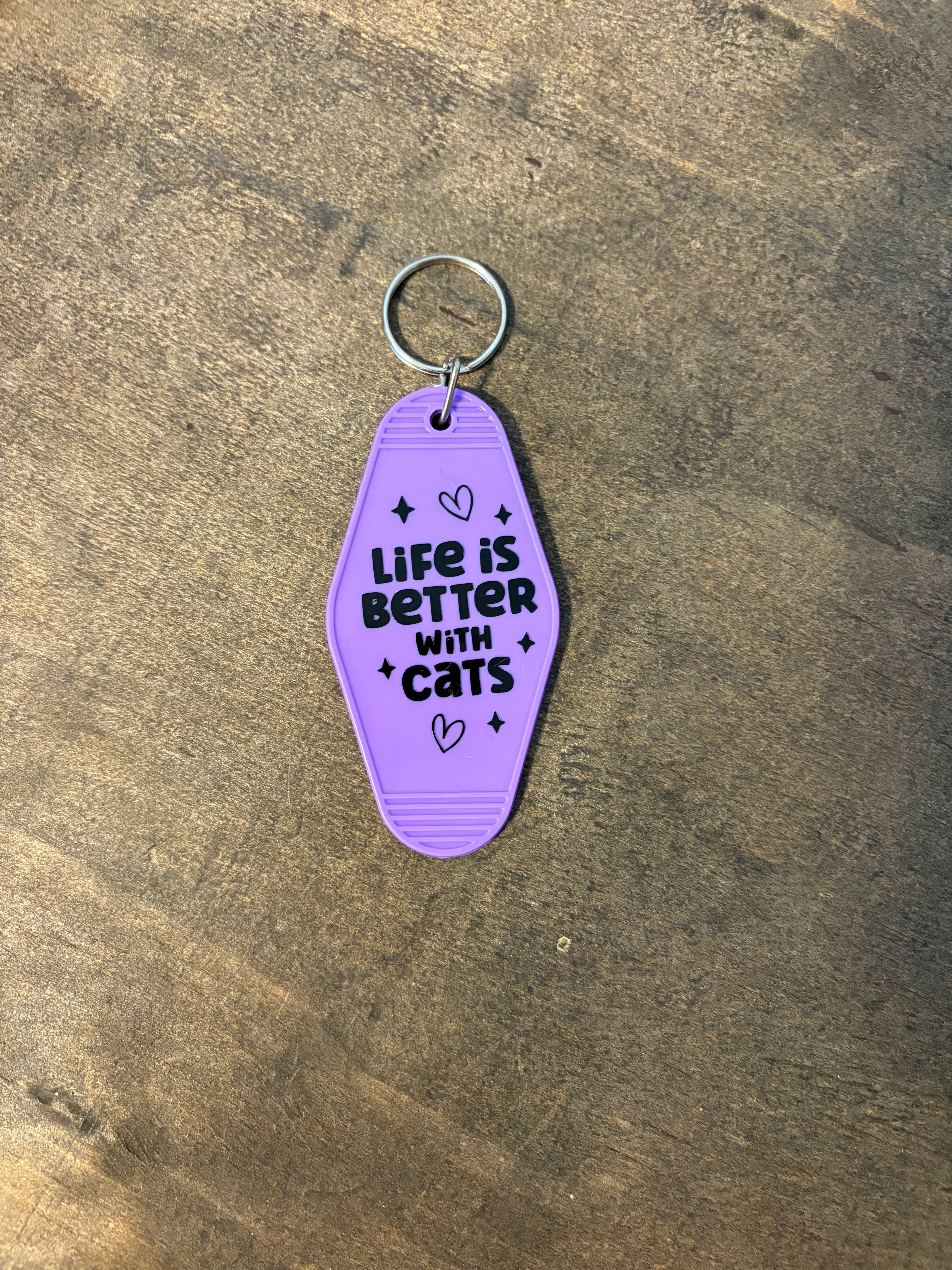Cats Motel Keychain