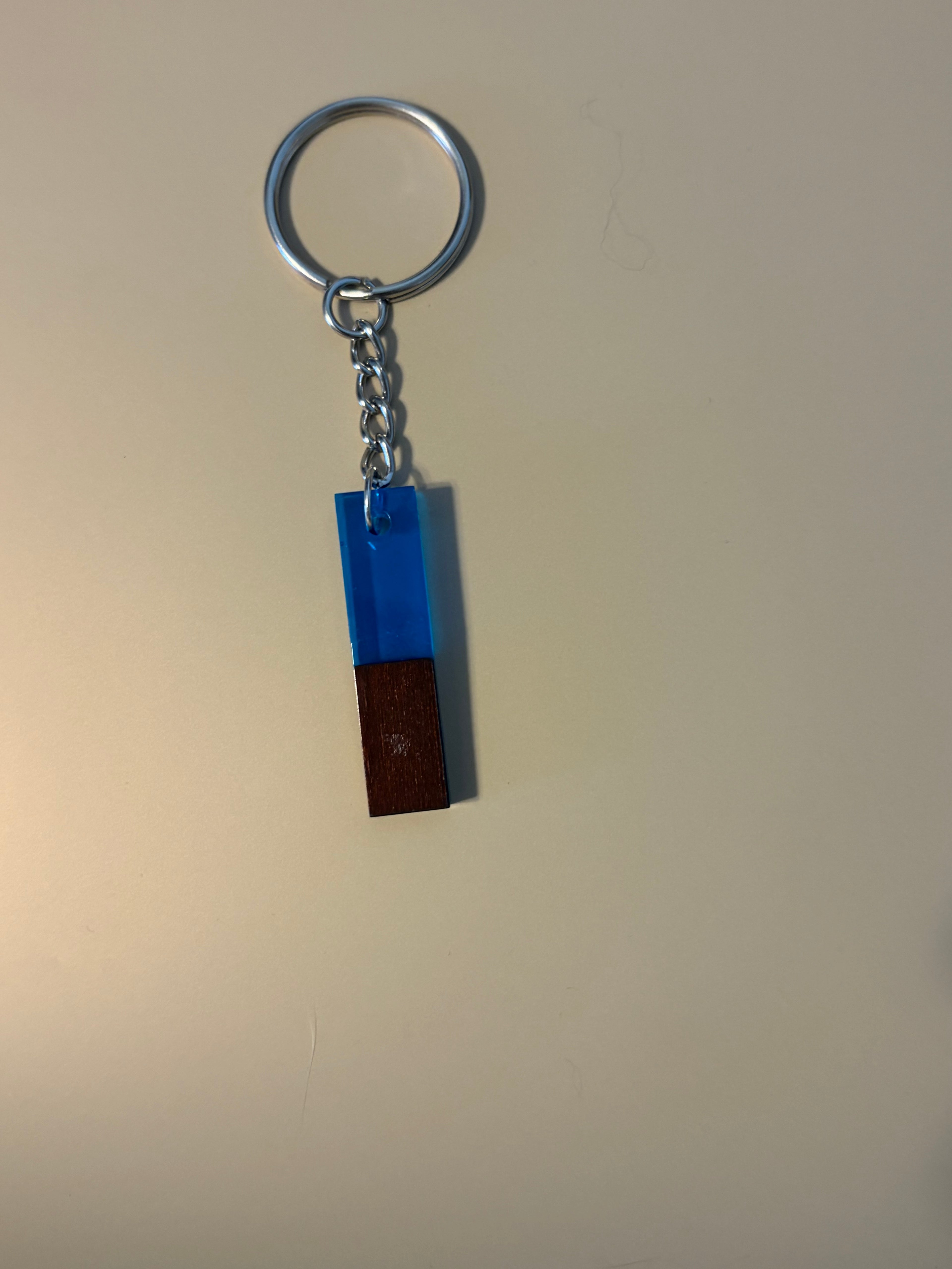 Resin&Wood Keychain