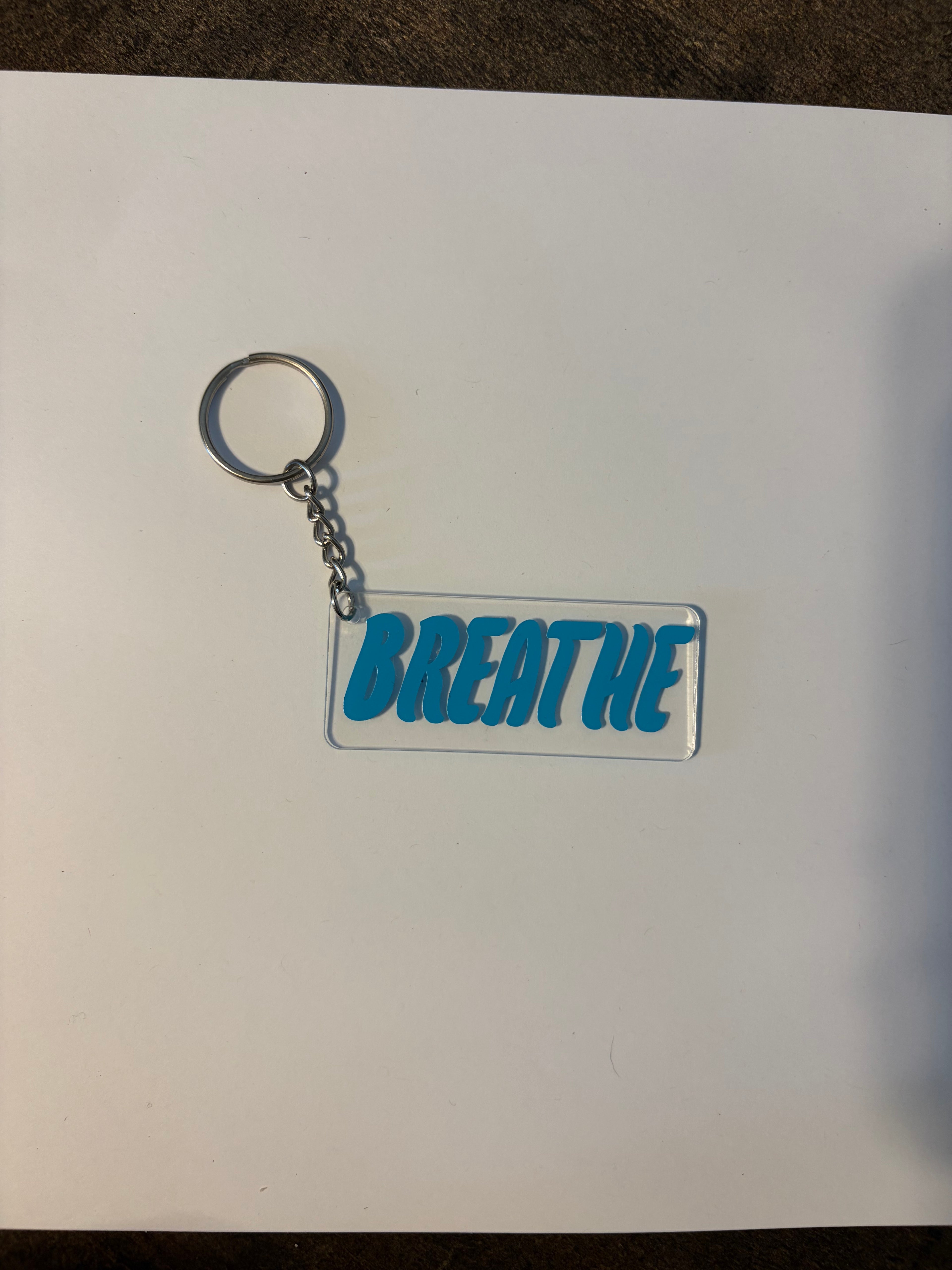Breathe Keychain