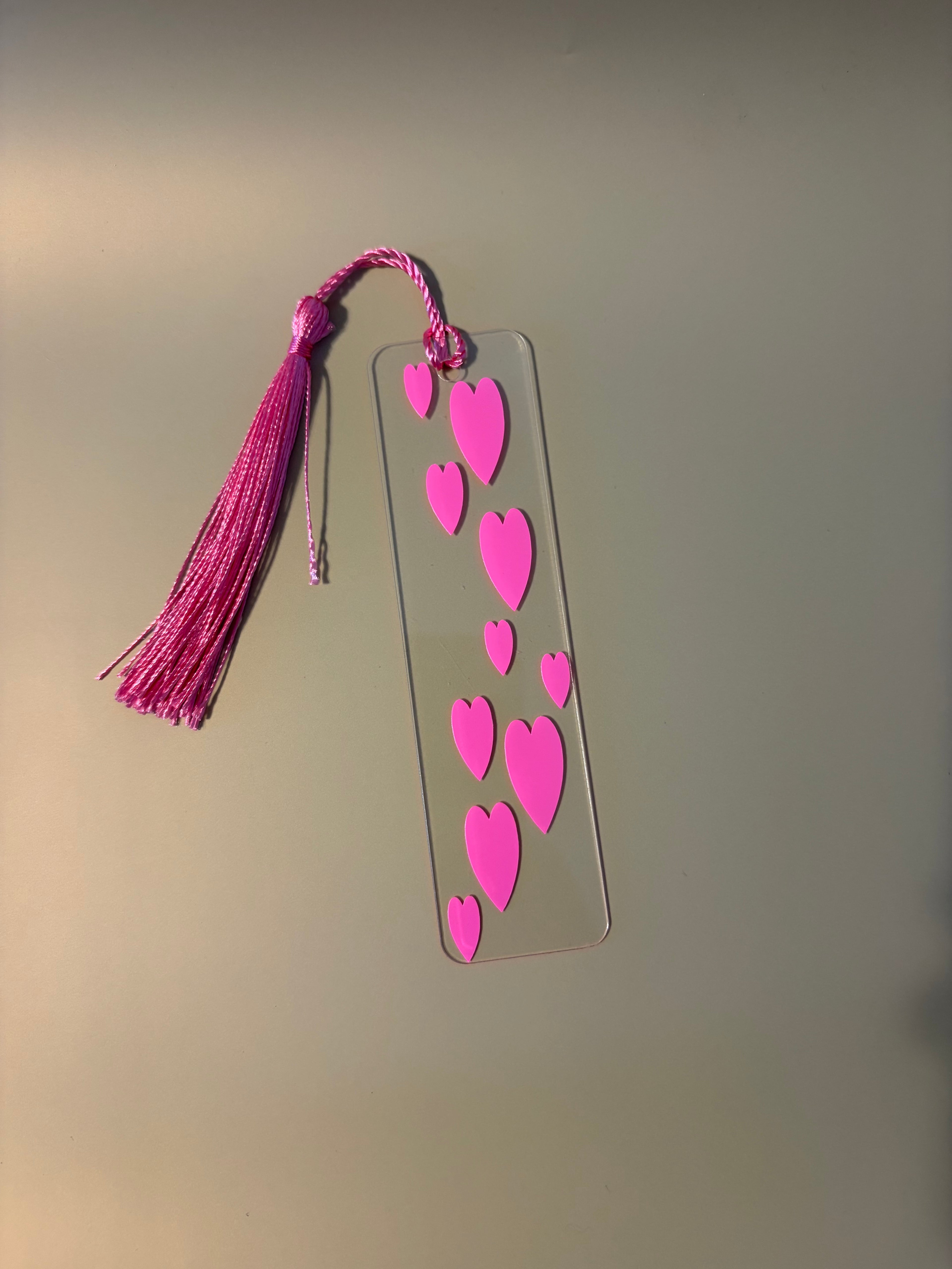 Hearts Bookmark