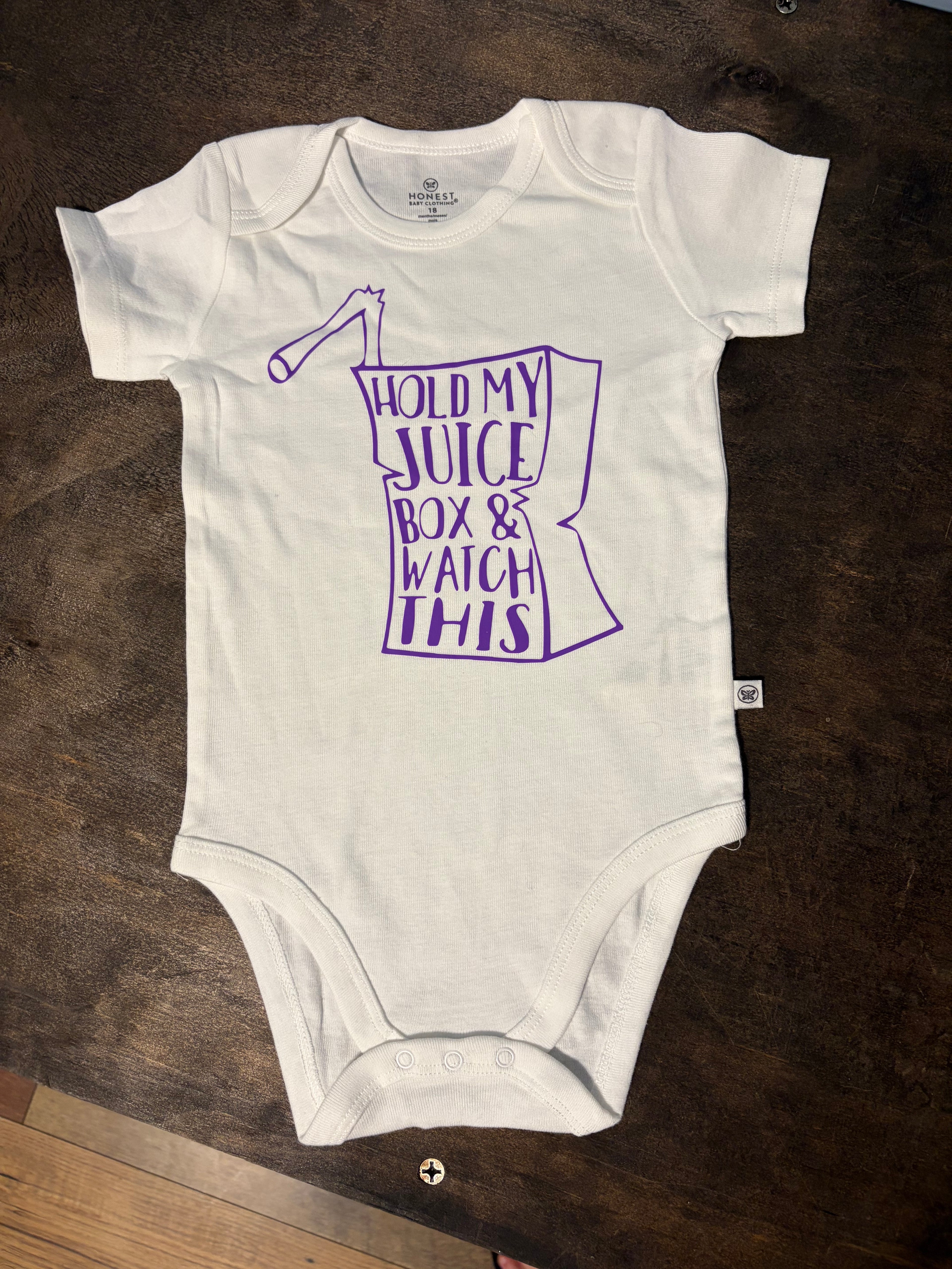 Juice Box Onesie