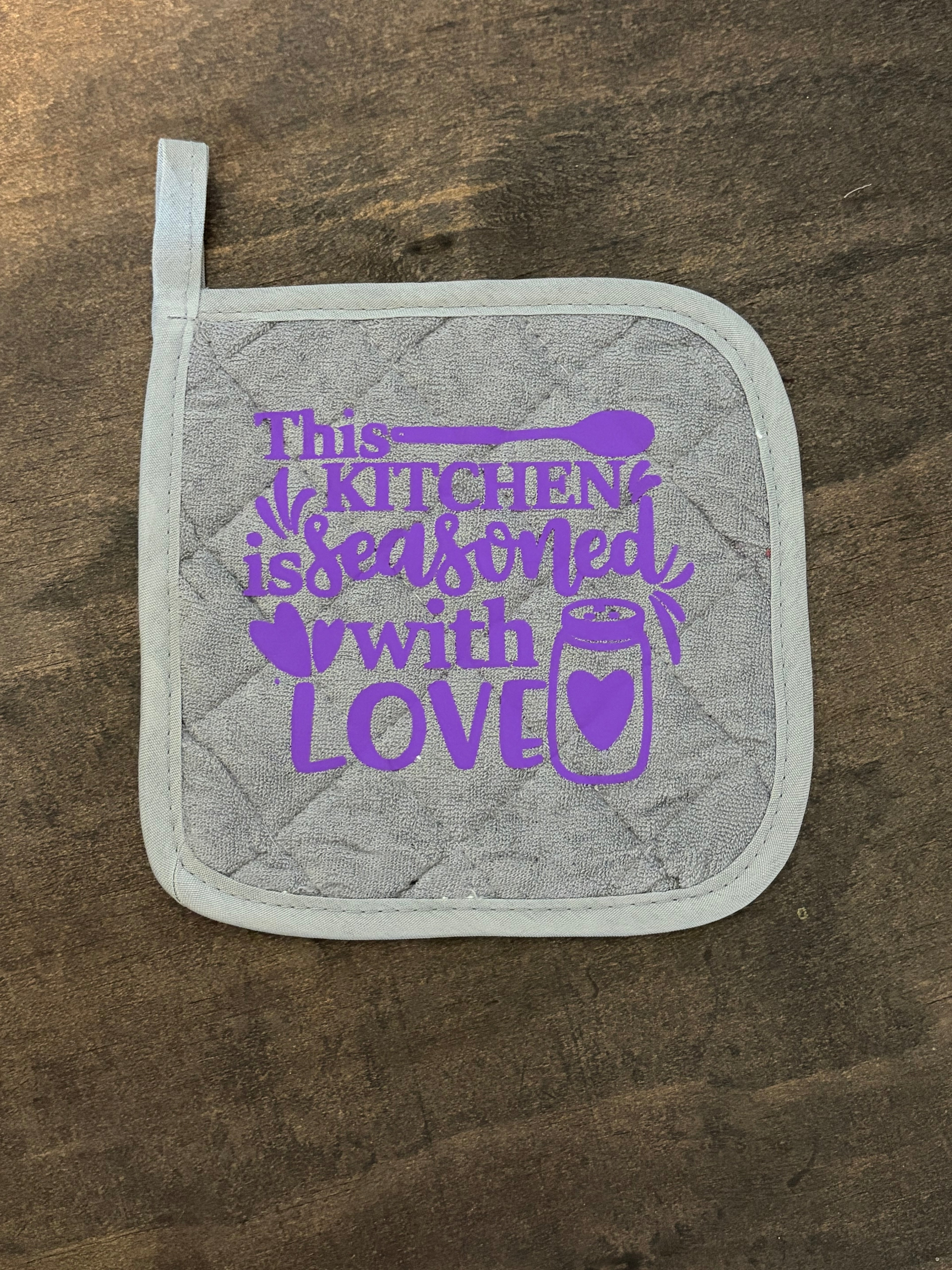 Seasoned With Love Pot Holder