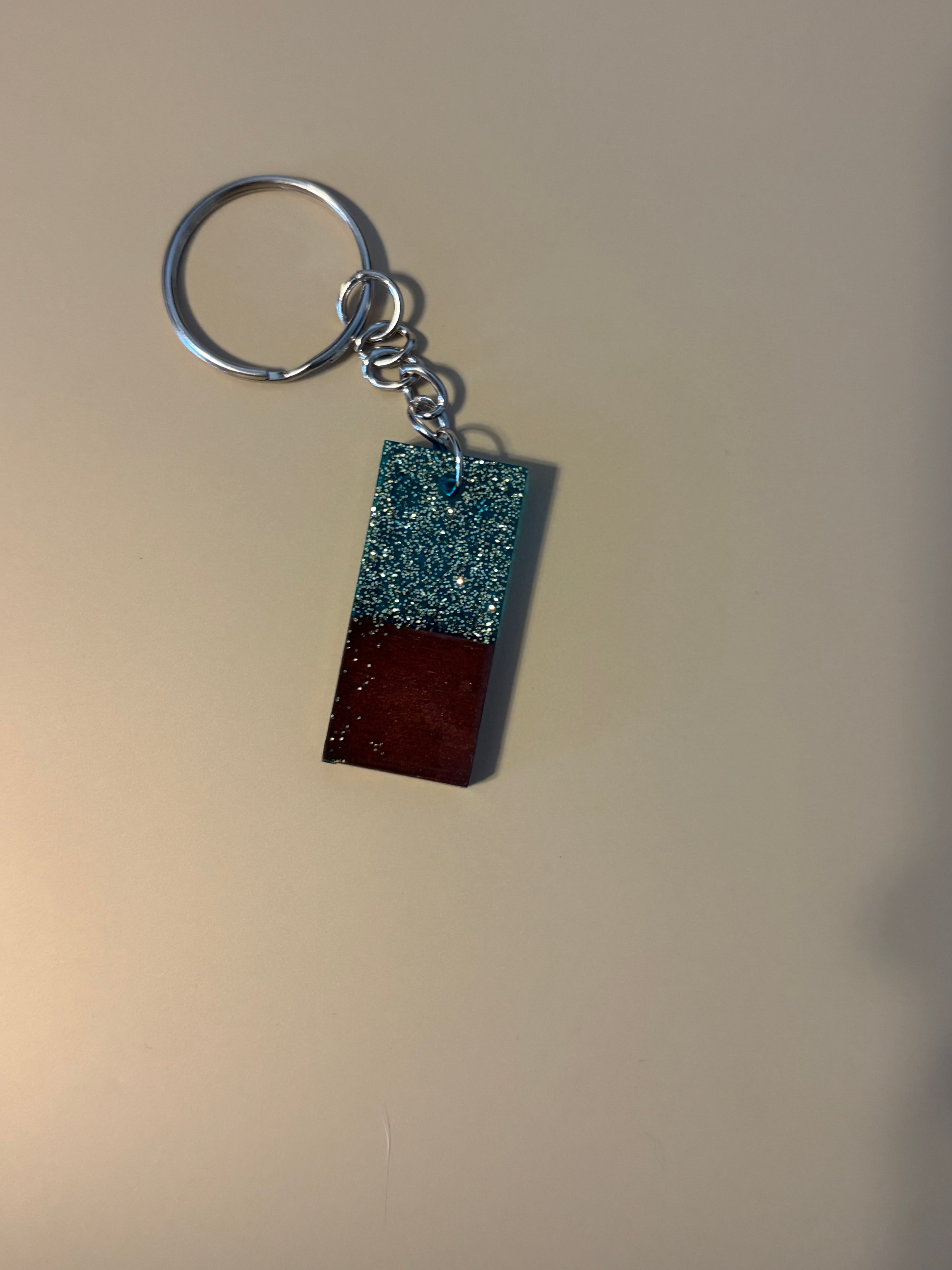 Resin&Wood Keychain