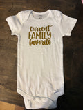 Current Family Favorite Onesie