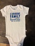 Family Favorite Onesie