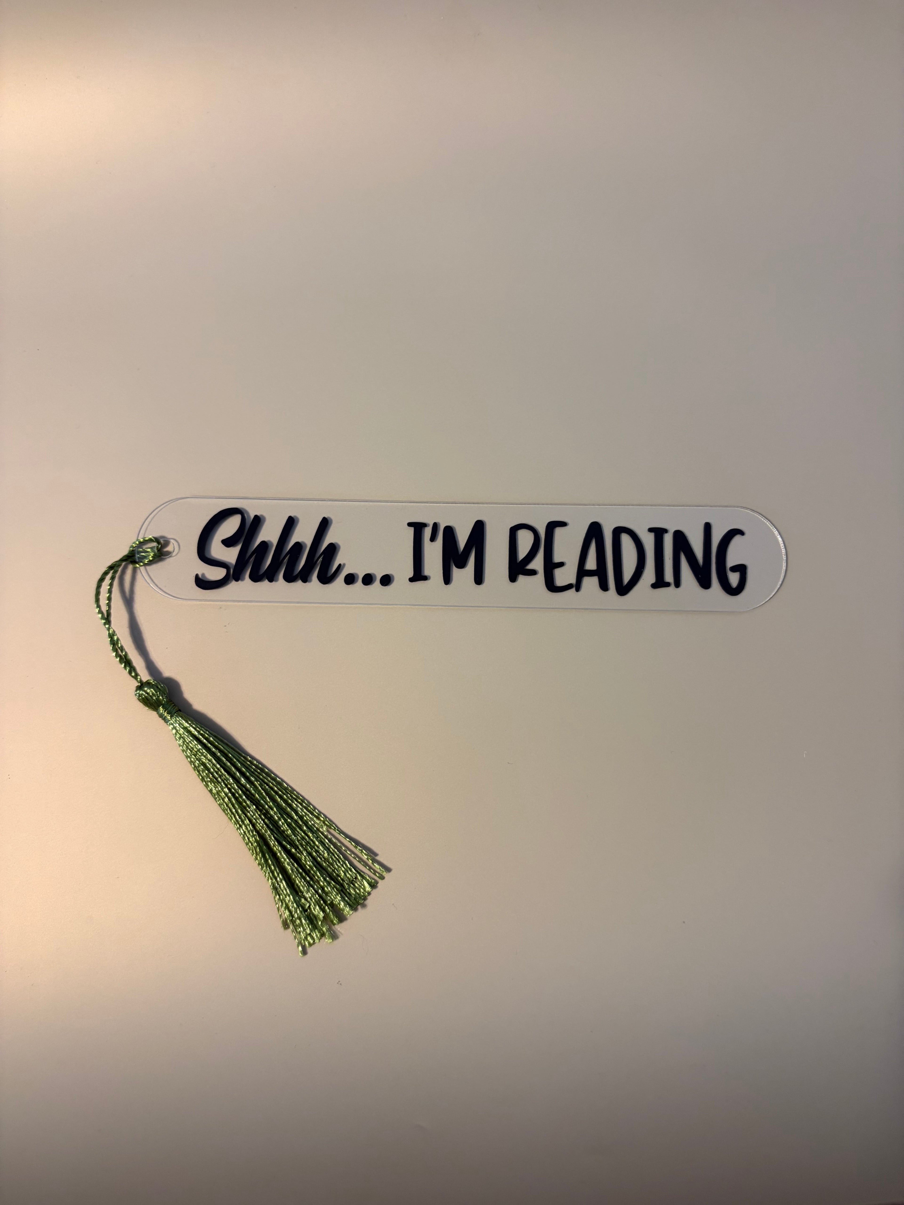 Shhh… I’m Reading Bookmark