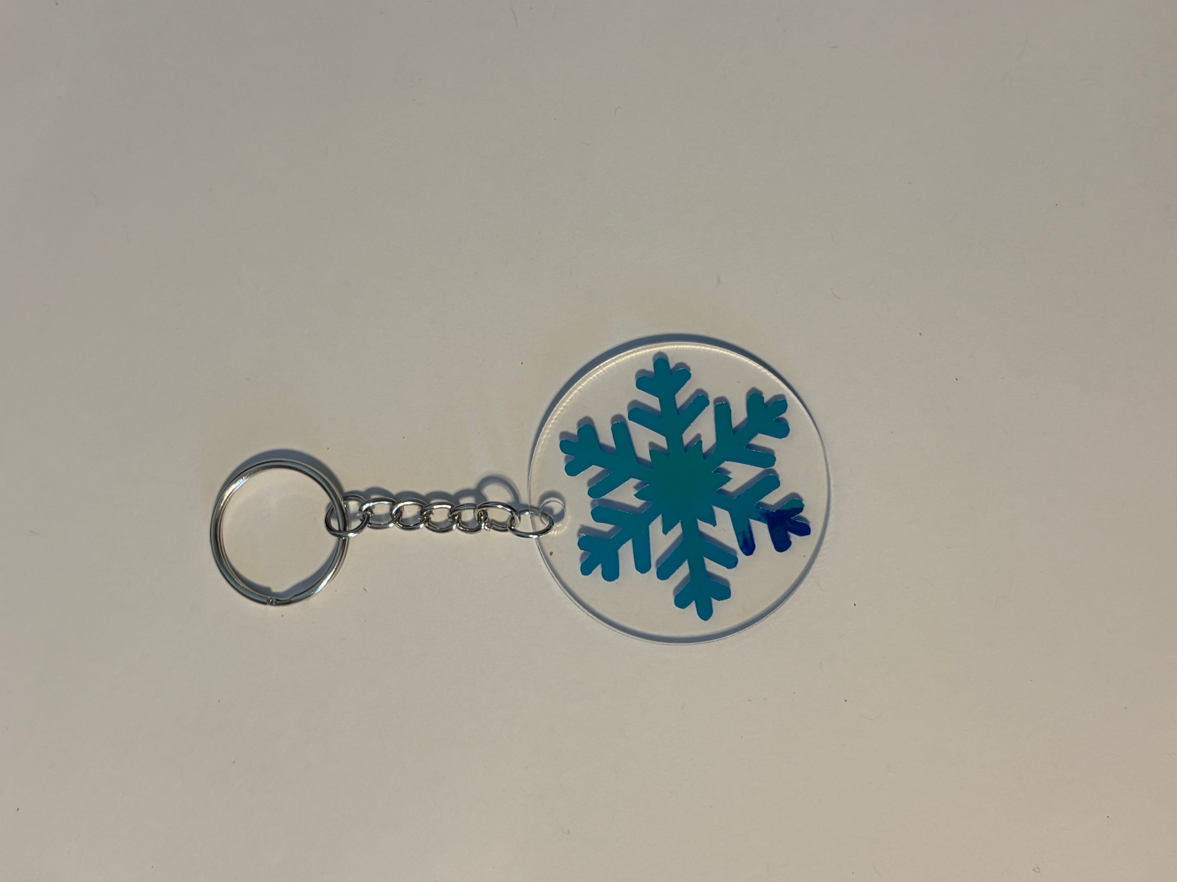 Snowflake Keychain