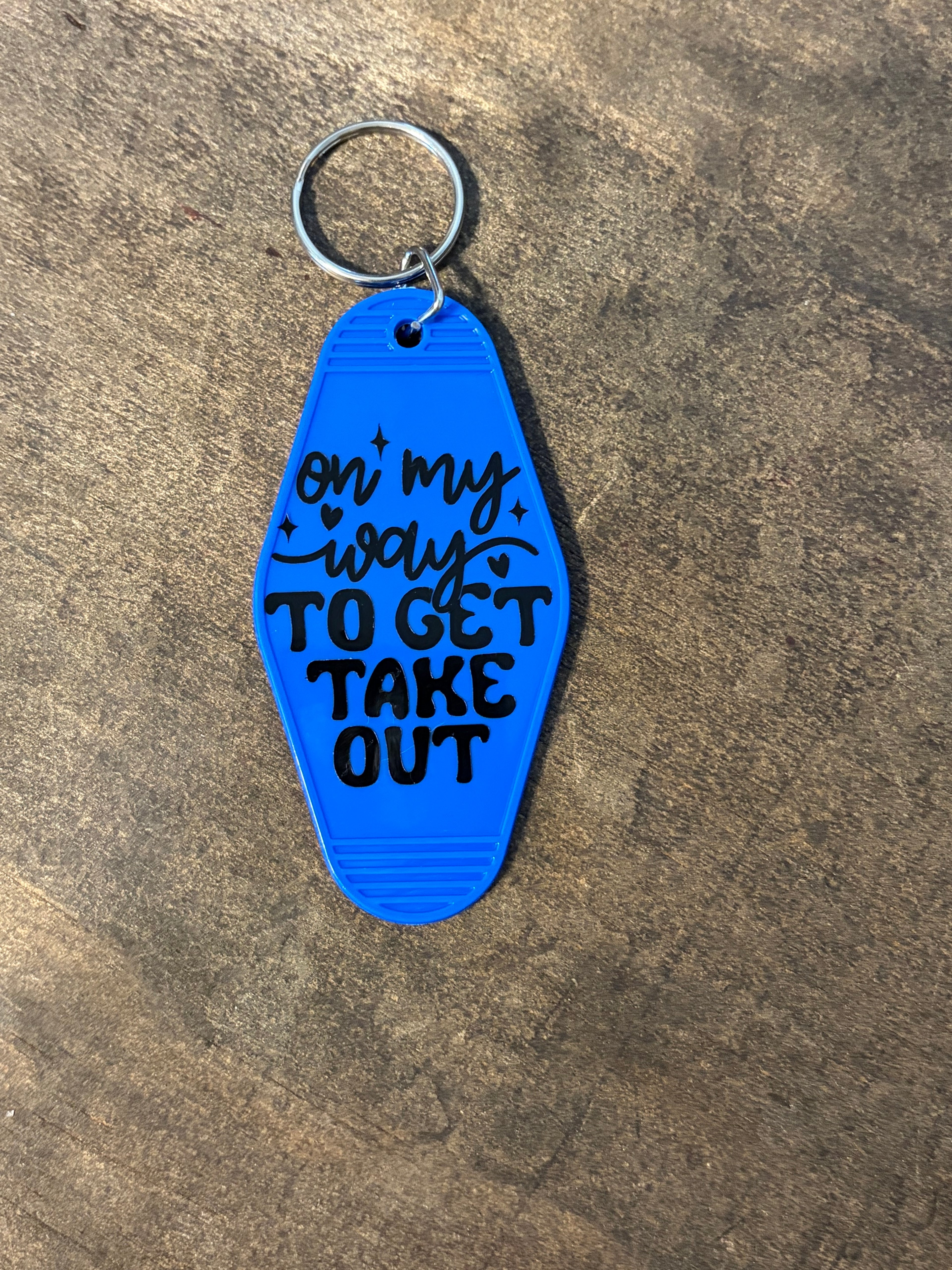 OMW Take Out Motel Keychain