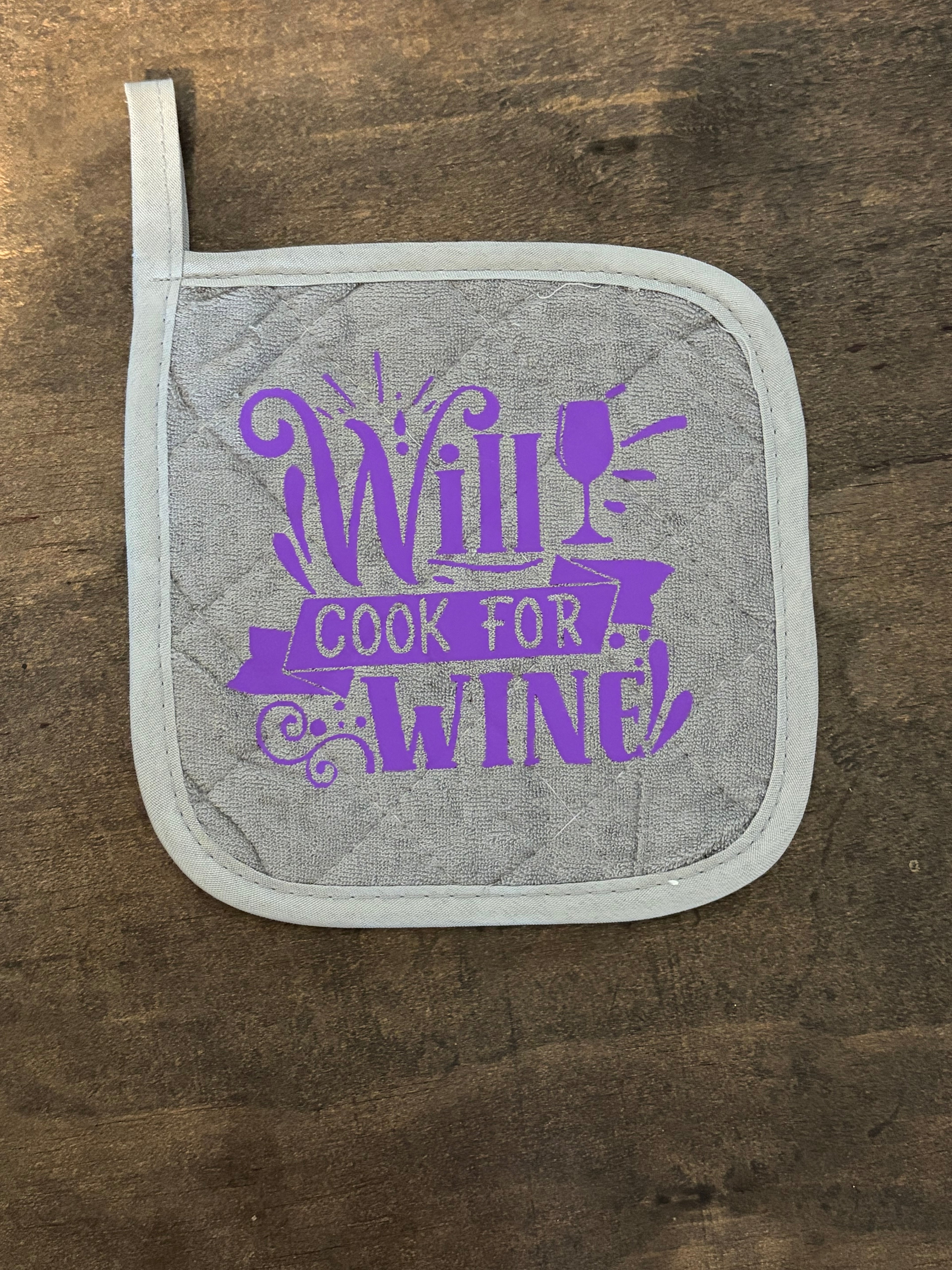 Cook for Wine Pot Holder