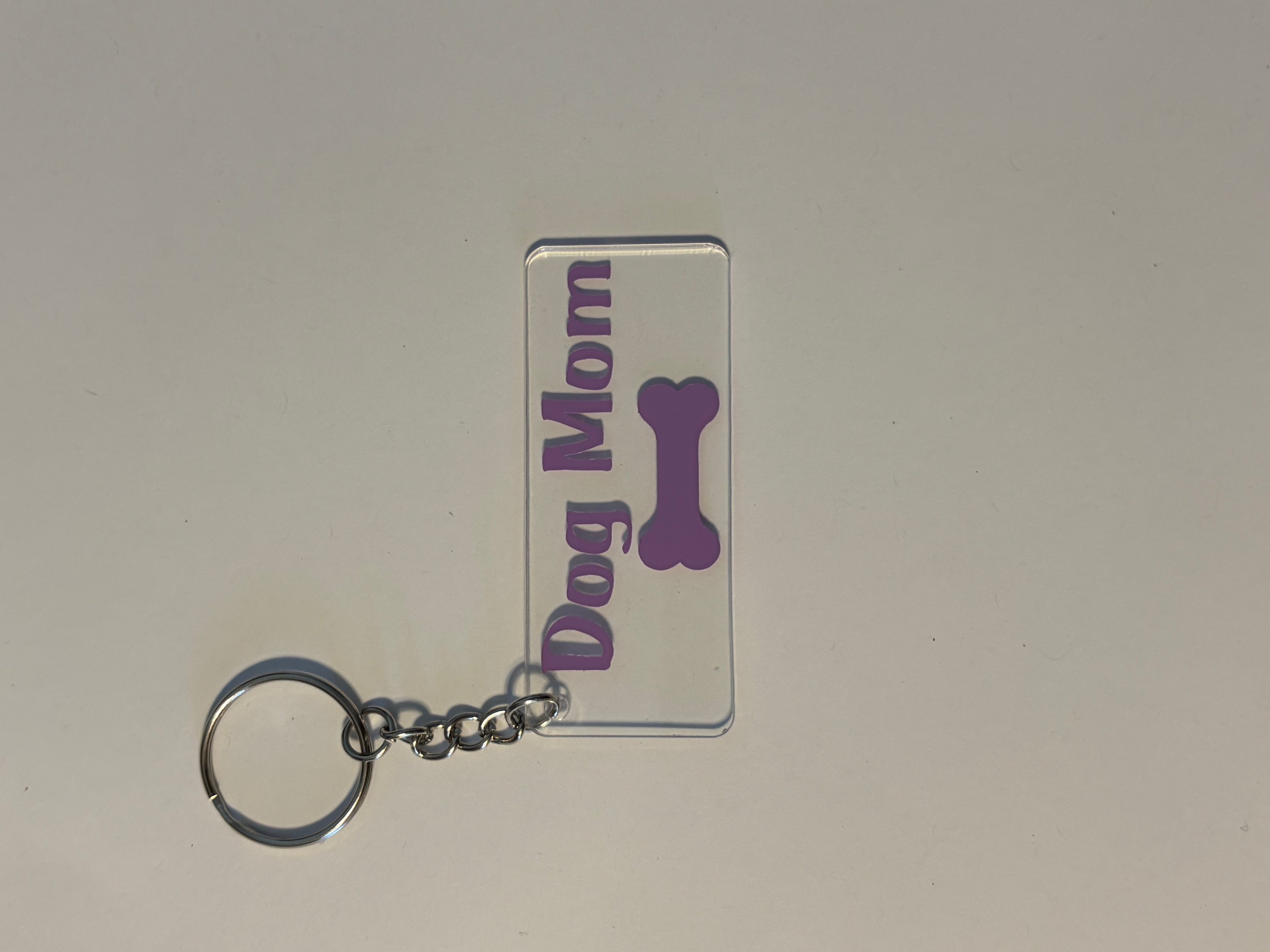 Mom, Mama, Fur Mama Keychain