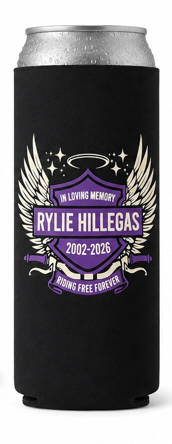 Riley Hillegas Skinny Koozie
